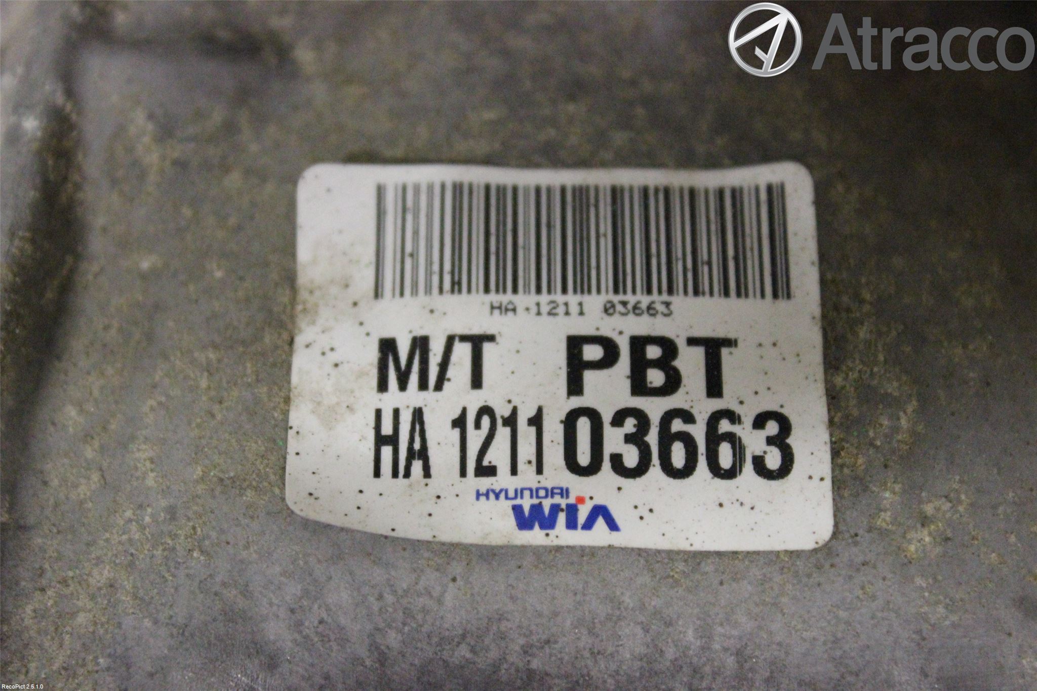 Hyundai i20 PB 09-14 Gearkasse 5 Trinn