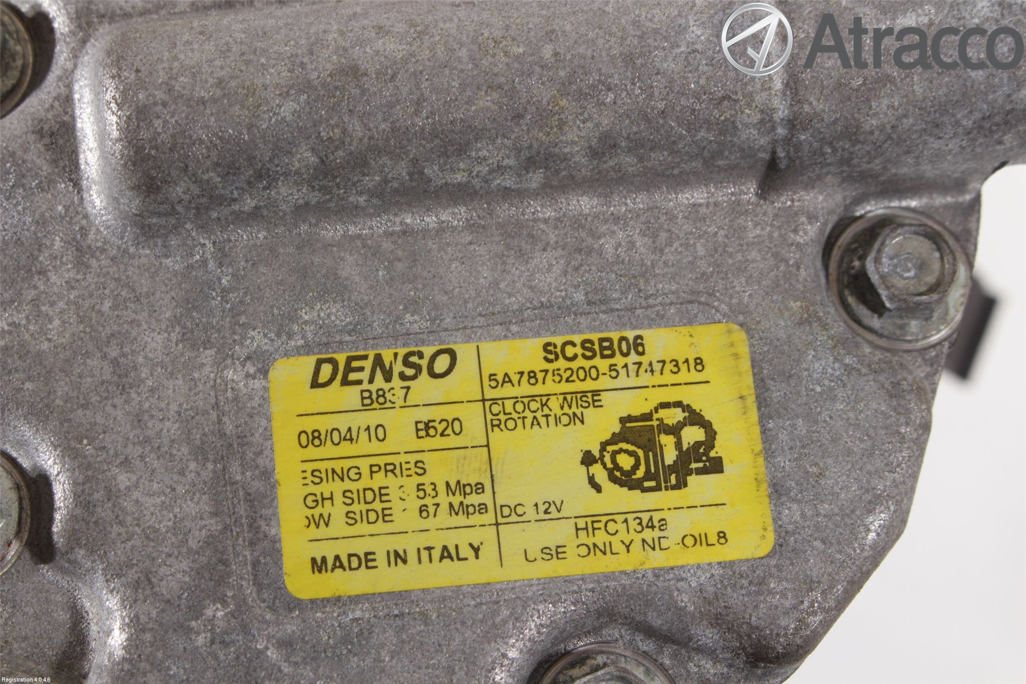 Ford KA 09-16 Varme Ac Kompressor