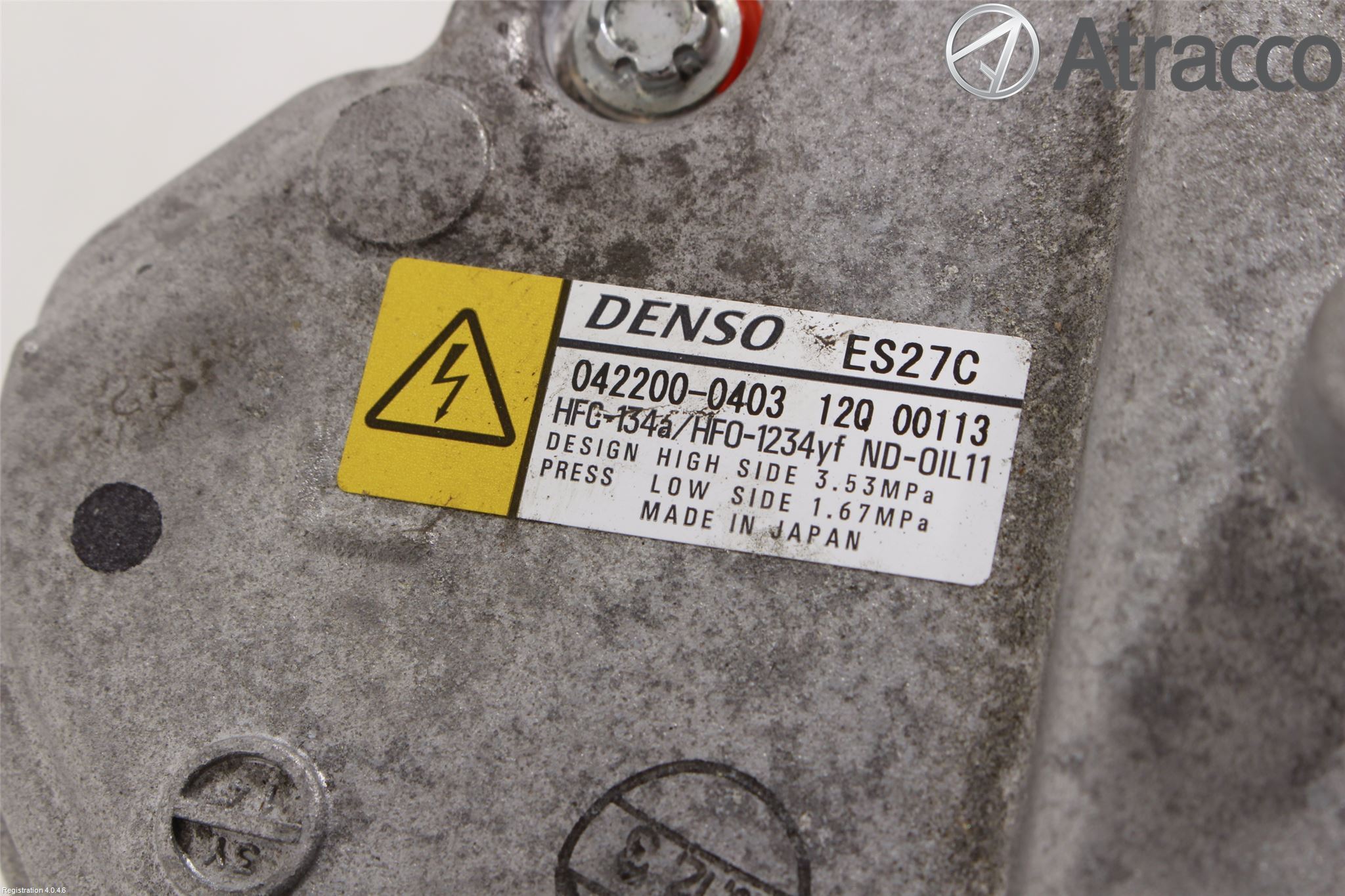 Toyota PRIUS+ ZVW40 12-20 Varme Ac Kompressor