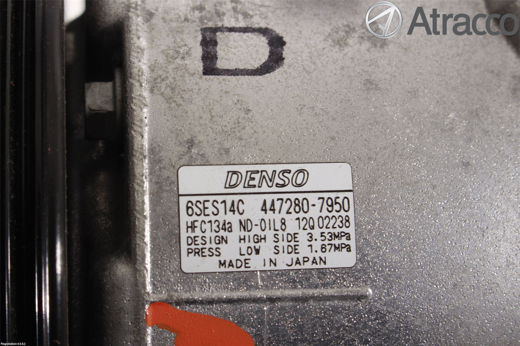 Toyota RAV4 13-18 Varme Ac Kompressor