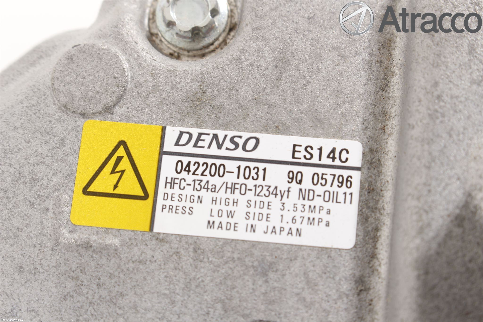 Toyota AURIS 13-19 Varme Ac Kompressor