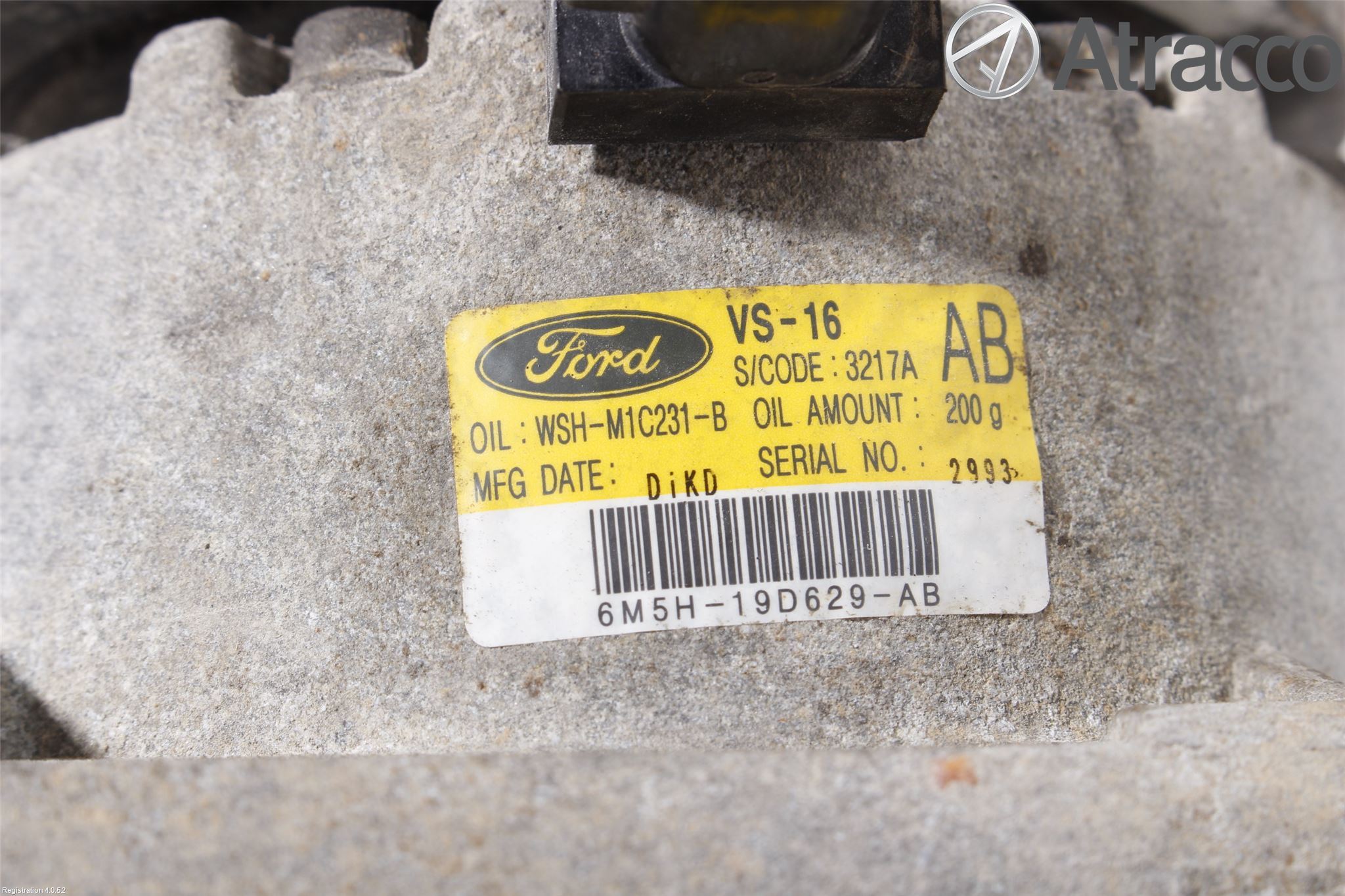 Ford FOCUS 08-11 Varme Ac Kompressor