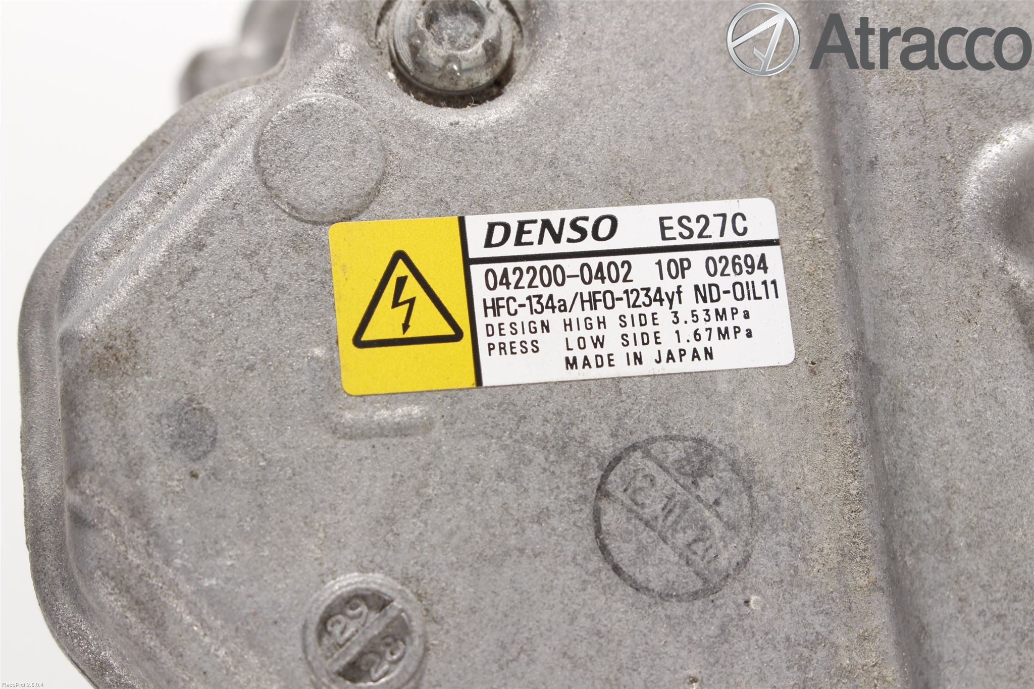 Toyota PRIUS+ ZVW40 12-20 Varme Ac Kompressor