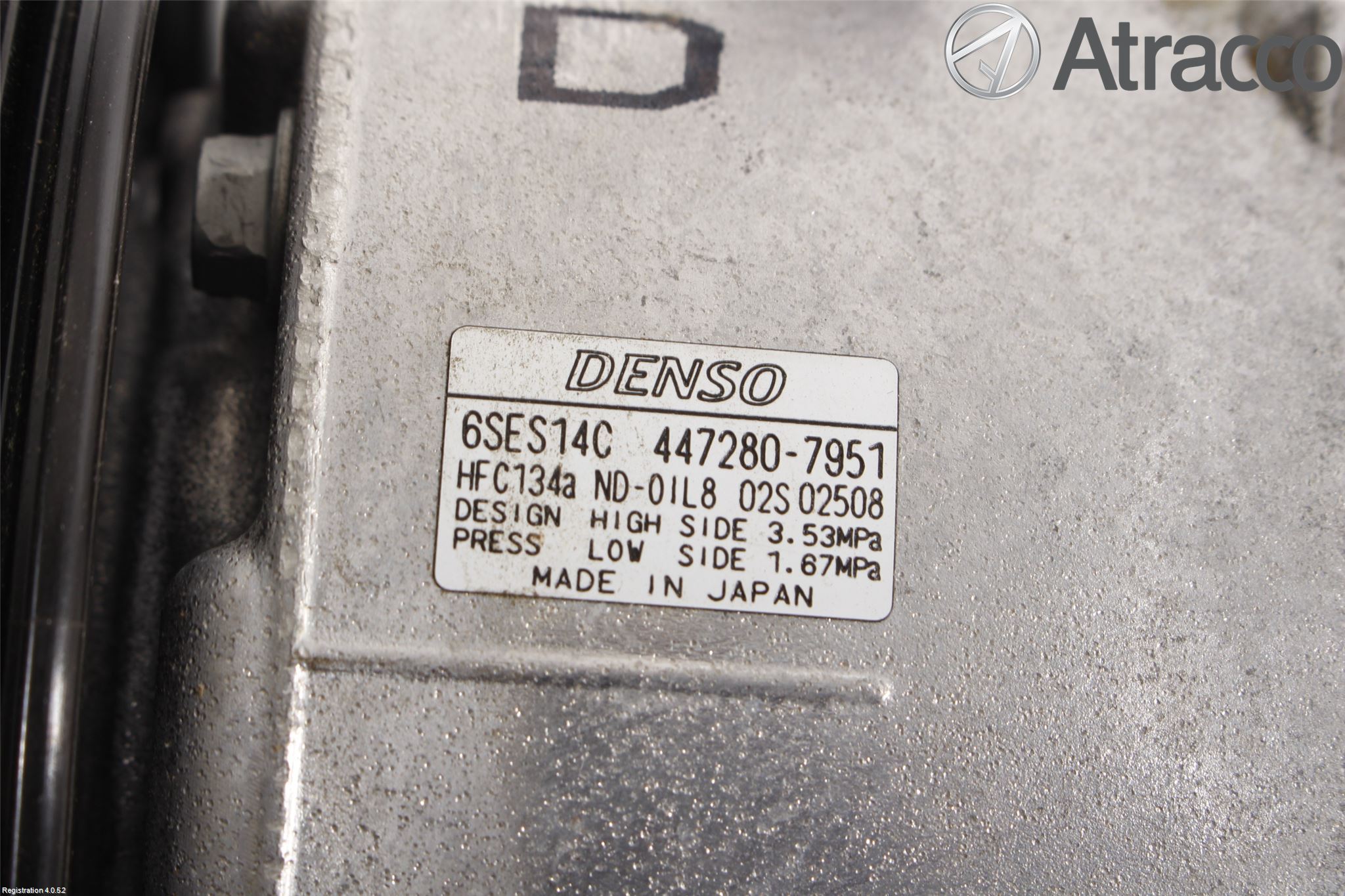 Toyota RAV4 13-18 Varme Ac Kompressor
