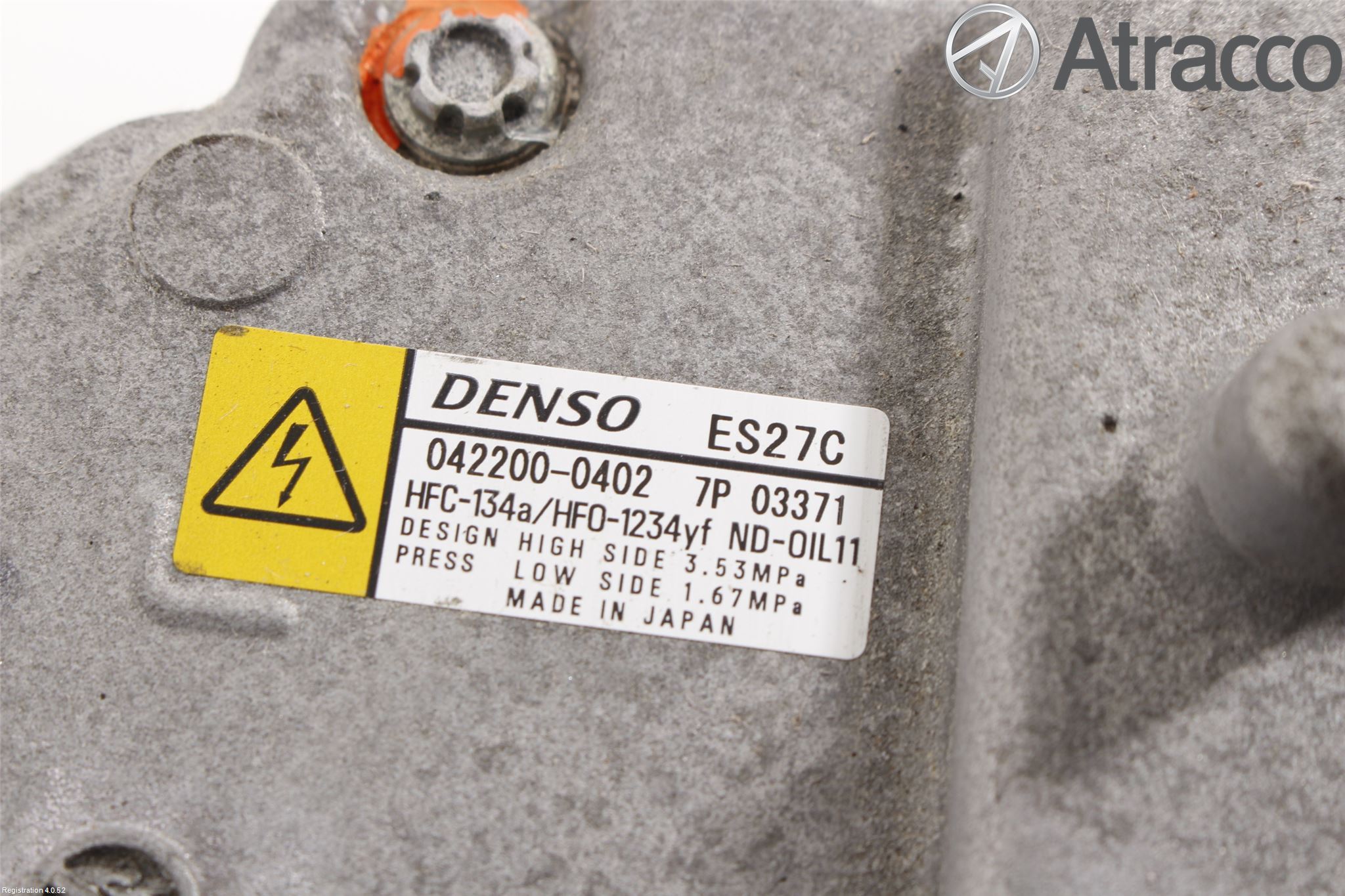 Toyota PRIUS+ ZVW40 12-20 Varme Ac Kompressor