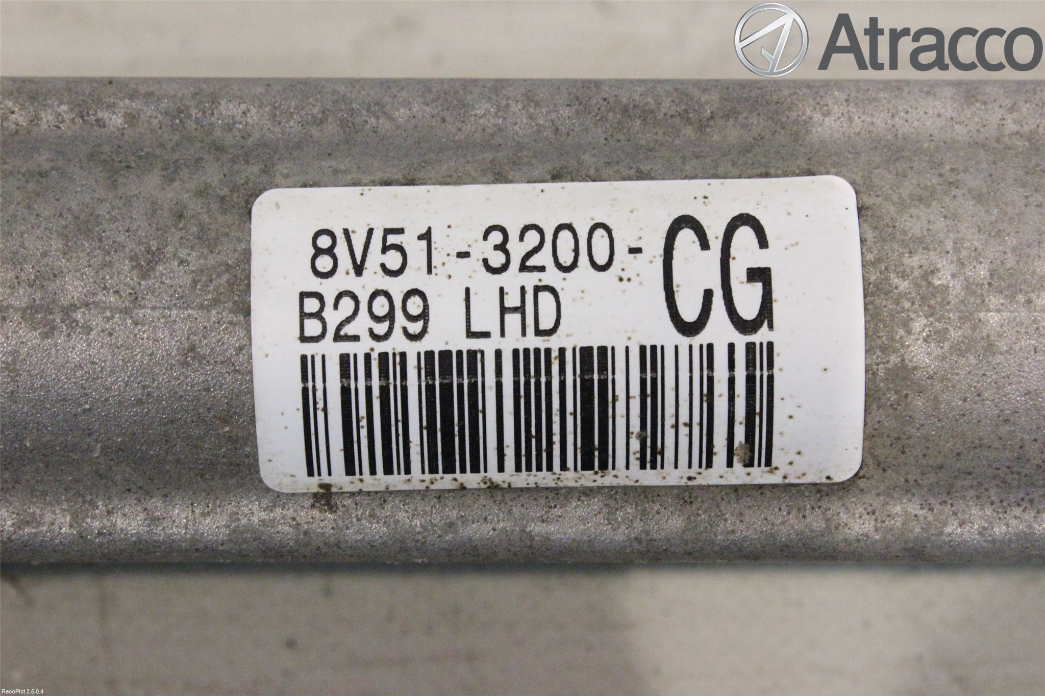 Ford FIESTA 09-12 Servo Snekke - Tannstang