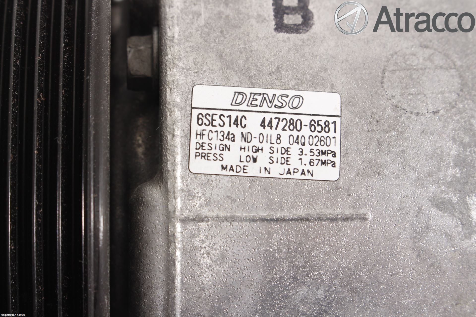 Toyota AURIS 13-19 Varme Ac Kompressor