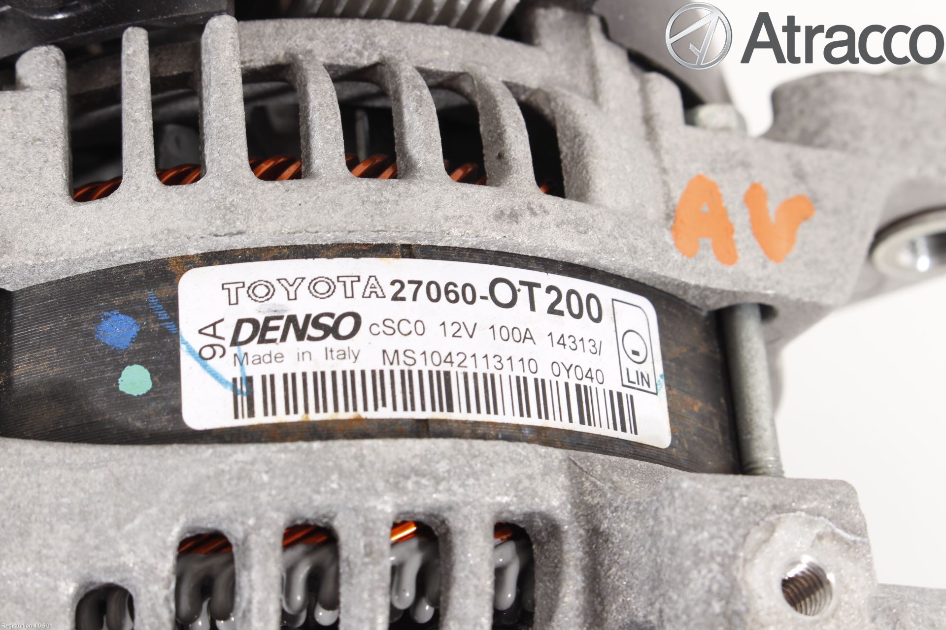 Toyota AURIS 13-19 Dynamo