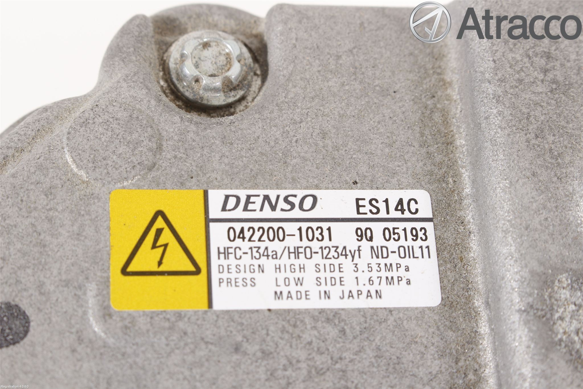 Toyota AURIS 13-19 Varme Ac Kompressor