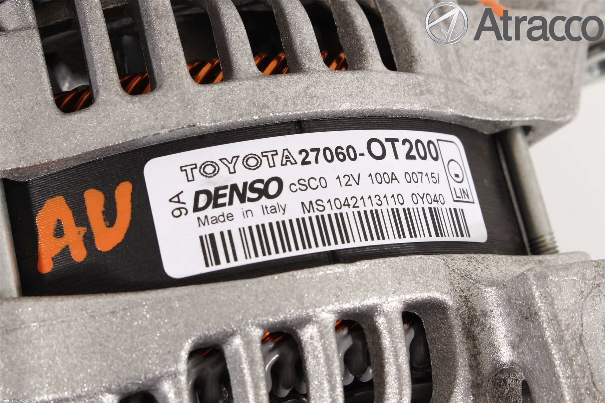 Toyota AURIS 13-19 Dynamo