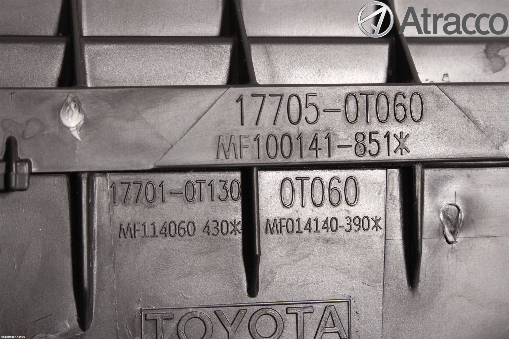 Toyota AURIS 13-19 Luftfilter Boks