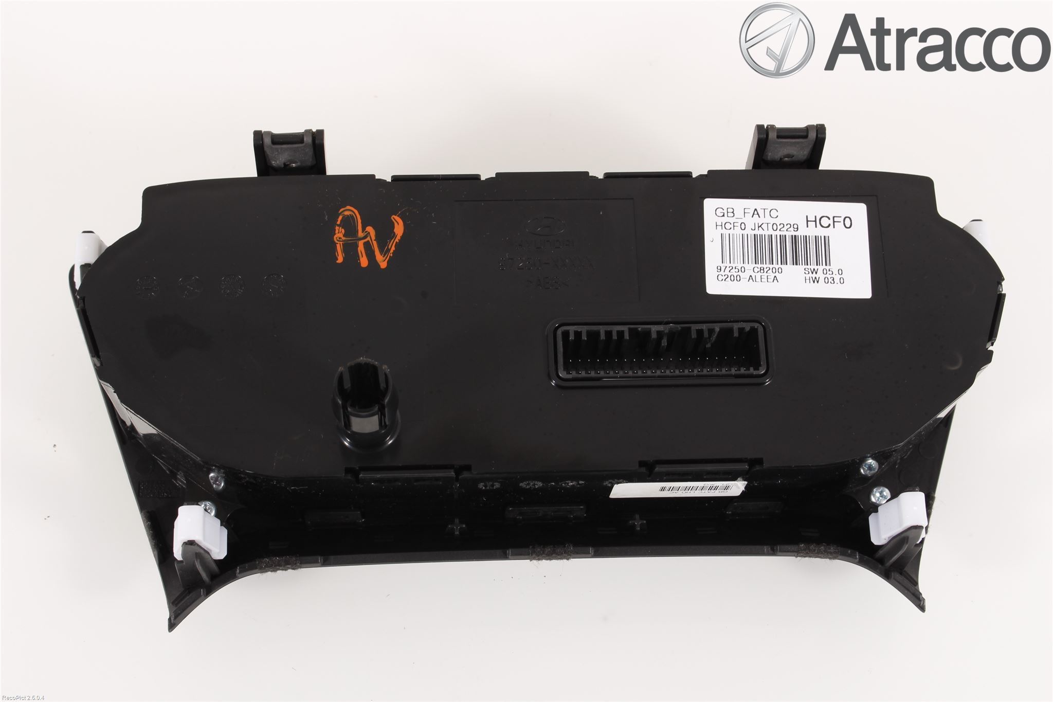 Hyundai i20 GB 15-20 Varme Ac Betjening-Display
