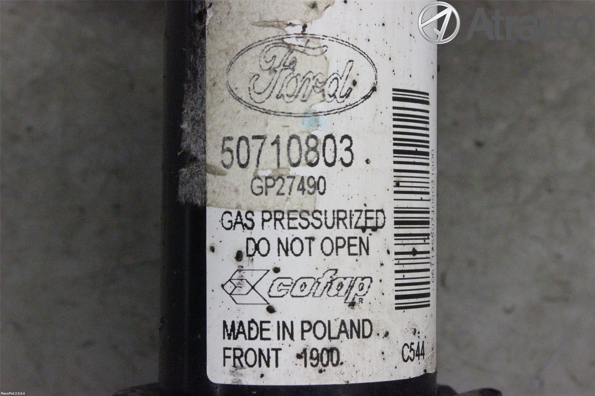 Ford KA 09-16 Fjærbein Foran Venstre