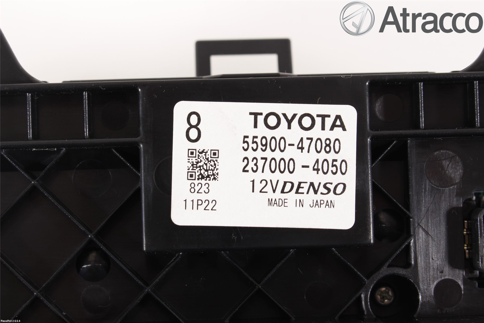 Toyota PRIUS+ ZVW40 12-20 Varme Ac Betjening-Display