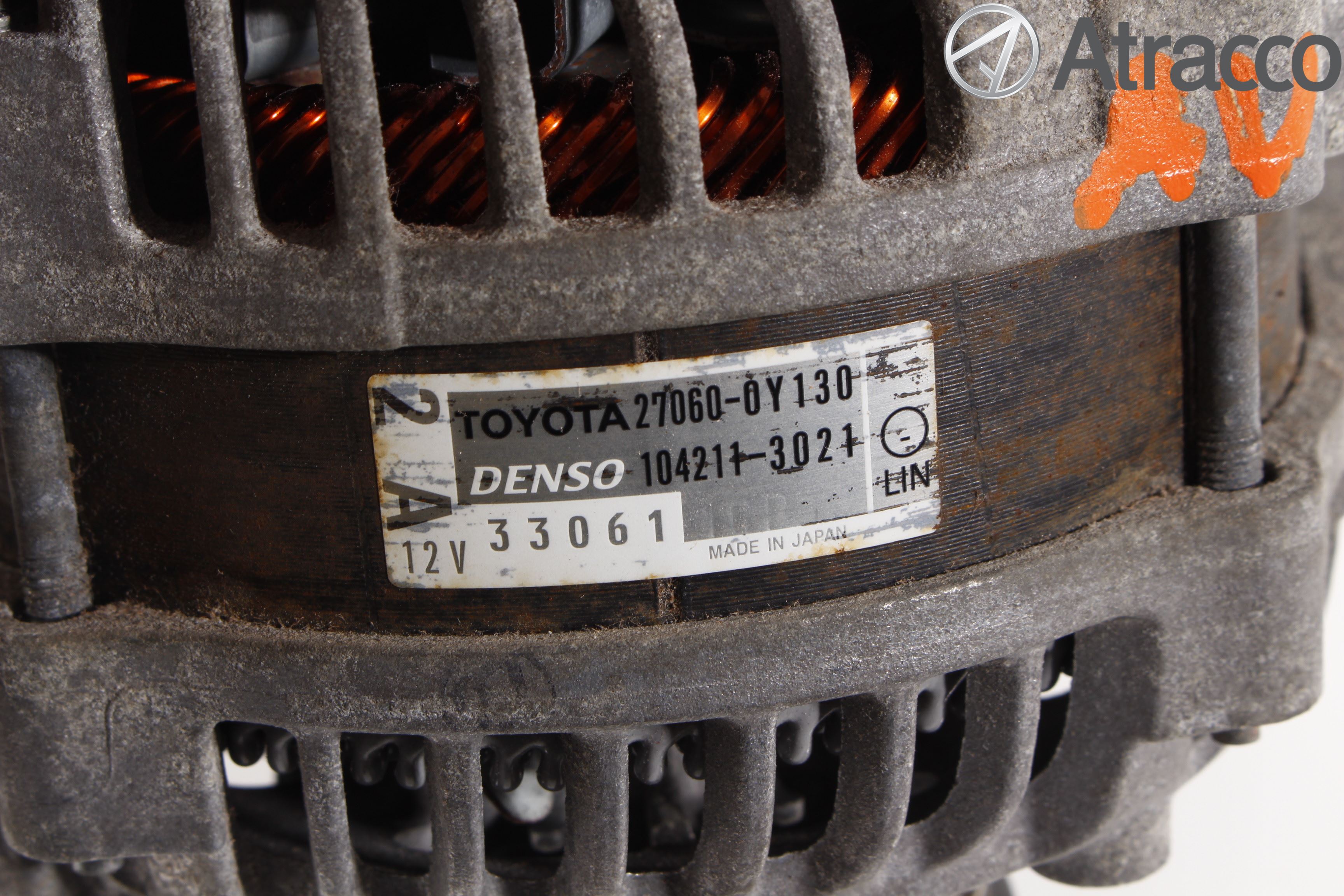 Toyota YARIS XP130 12-14 Dynamo