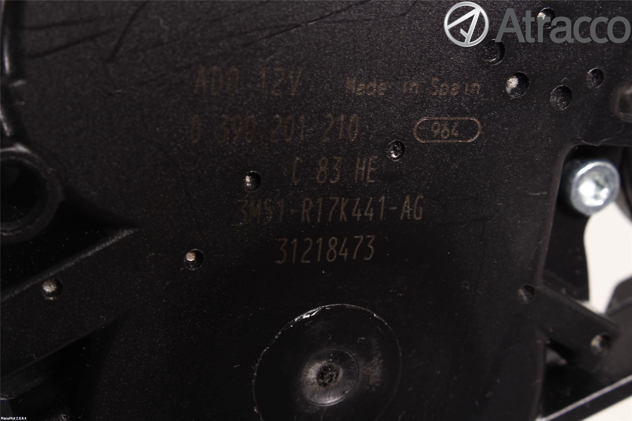 Ford S-MAX 06-15 Viskermotor Bakluke