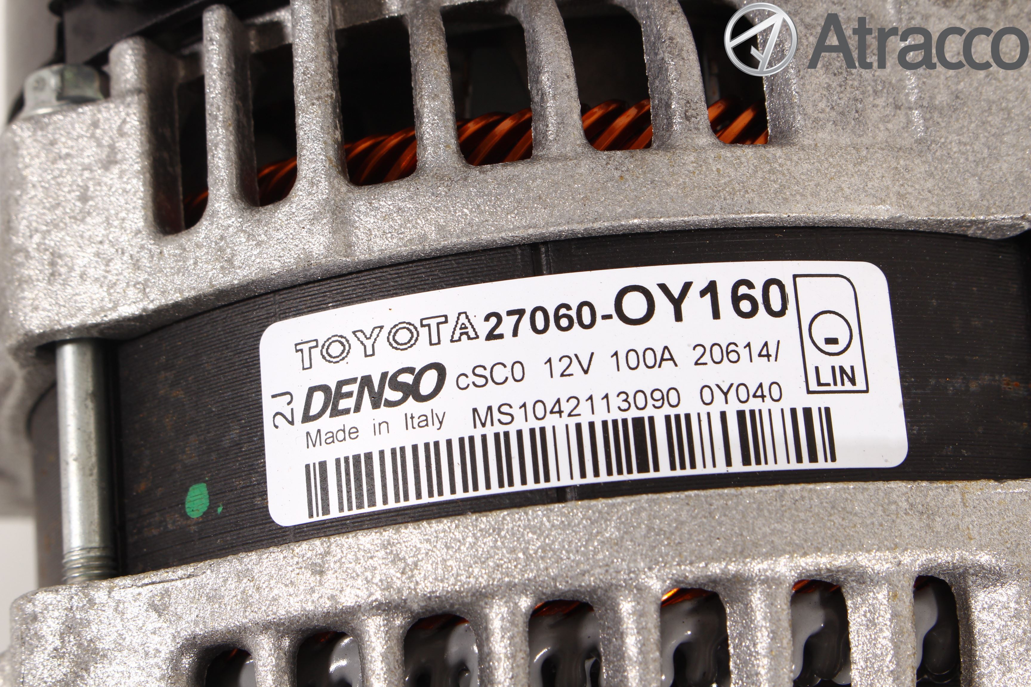 Toyota YARIS XP130 12-14 Dynamo