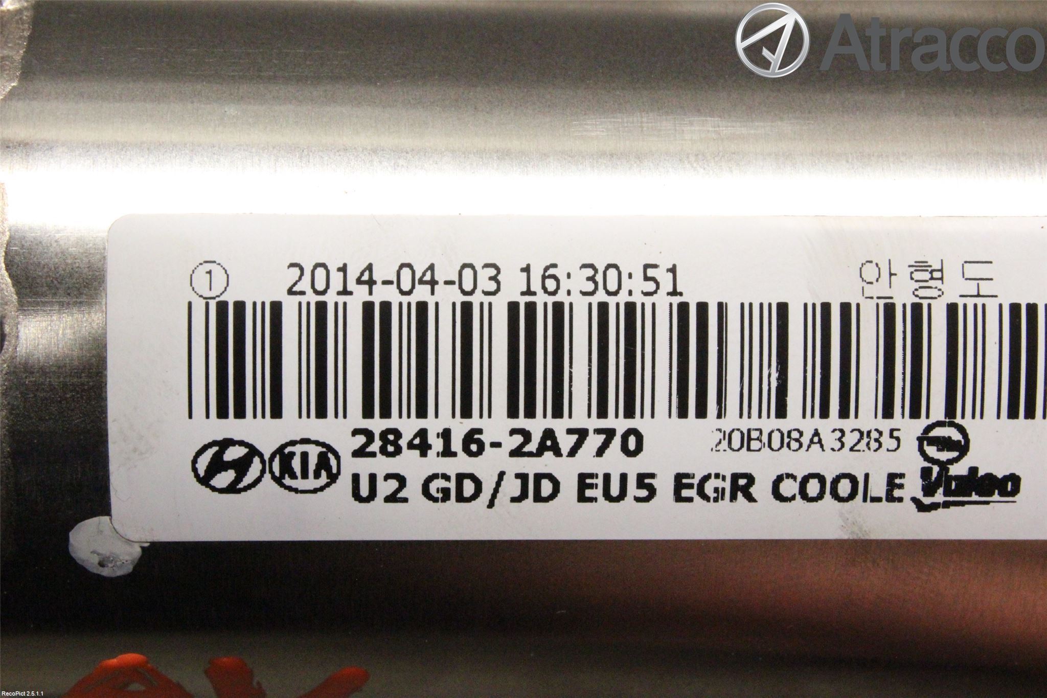 Hyundai i30 GD 13-17 Eksos Kjøler
