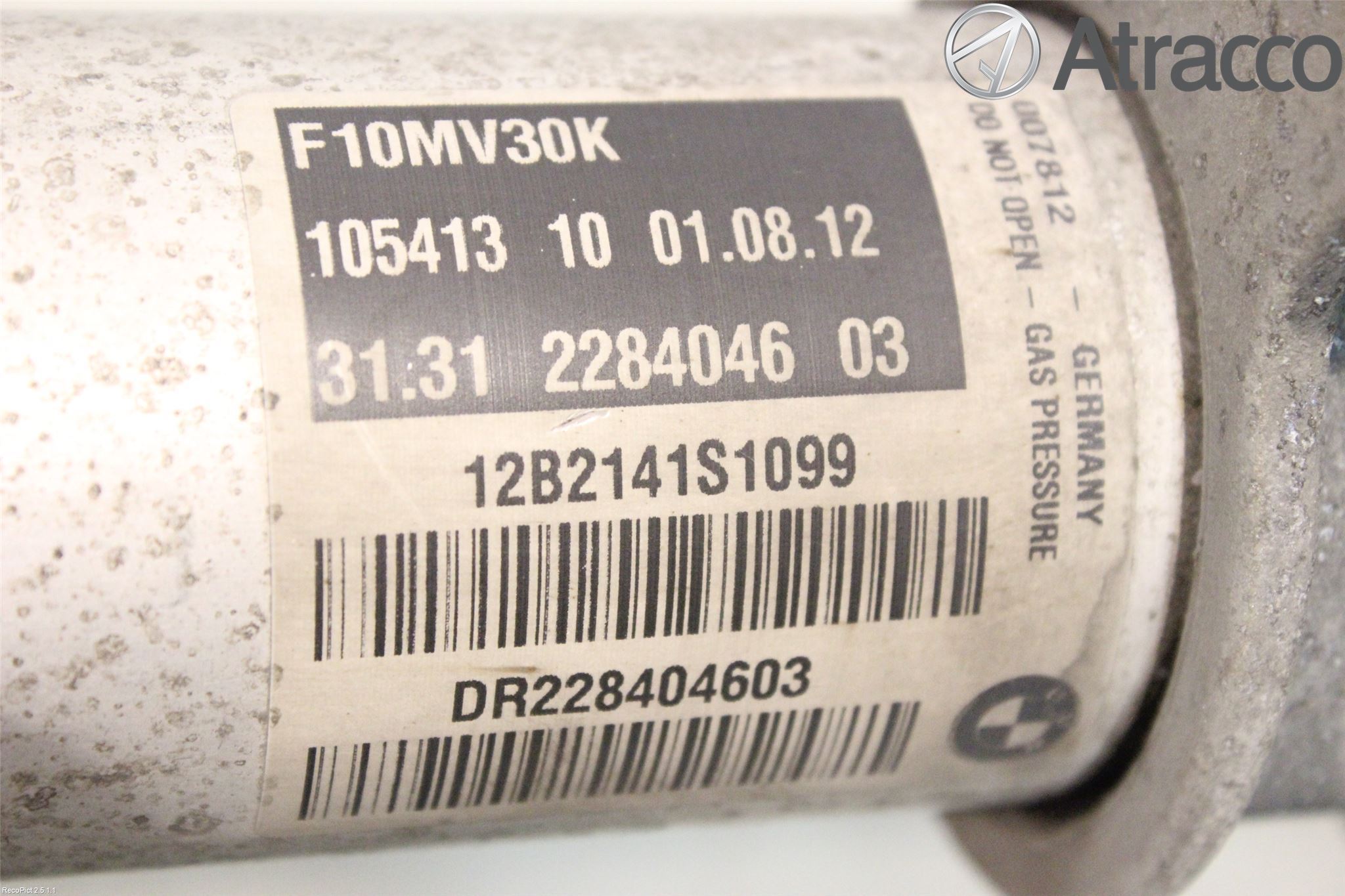 BMW 5 F10/F11/F18 09-17 Fjærbein Foran Høyre