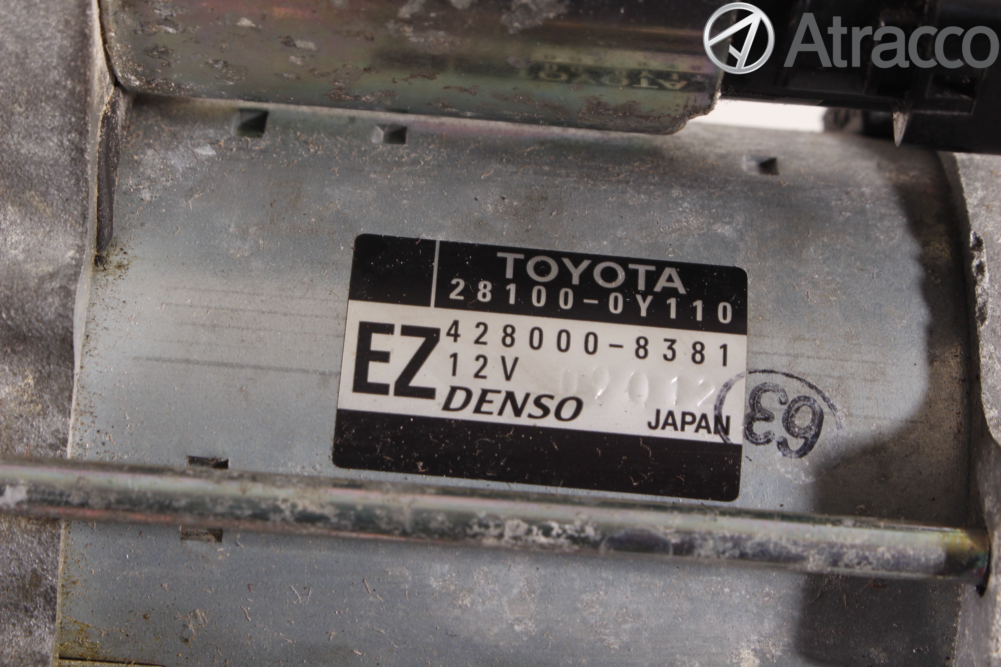 Toyota YARIS XP130 12-14 Startmotor