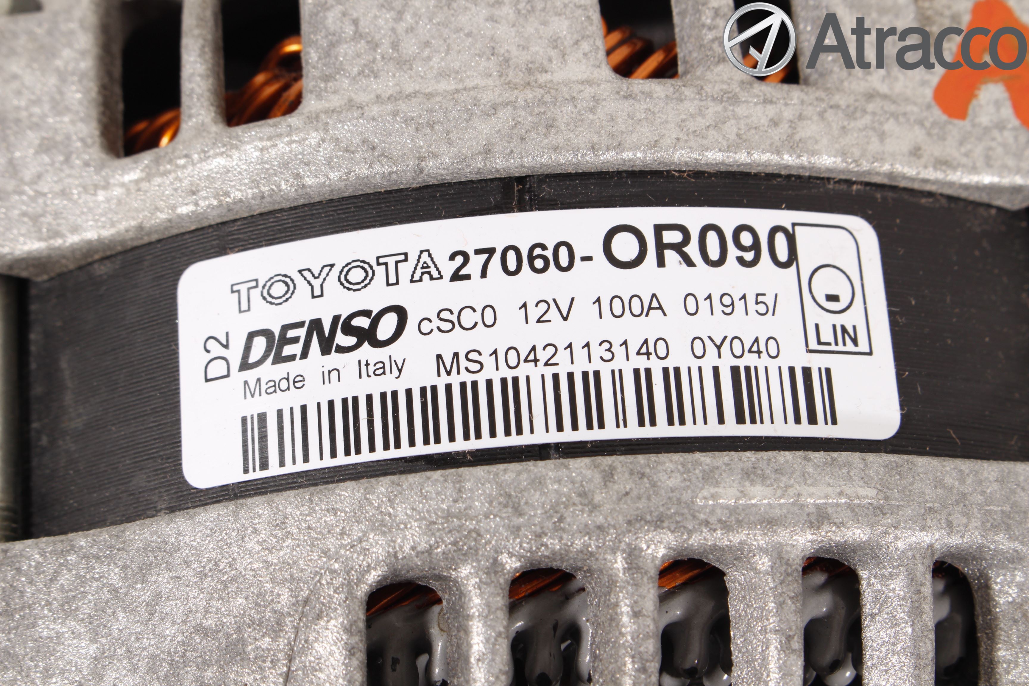 Toyota AURIS 13-19 Dynamo
