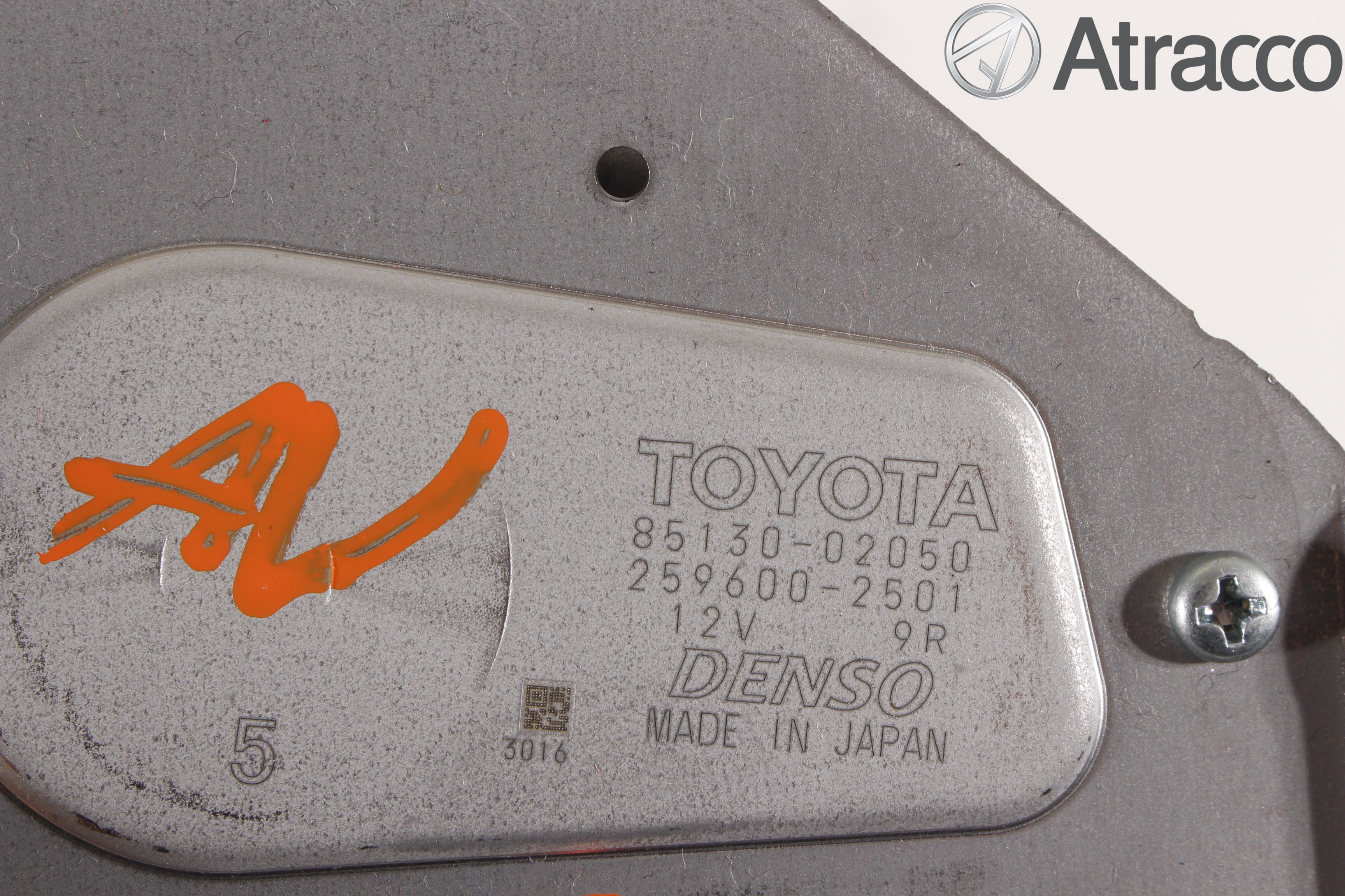 Toyota AURIS 13-19 Viskermotor Bakluke