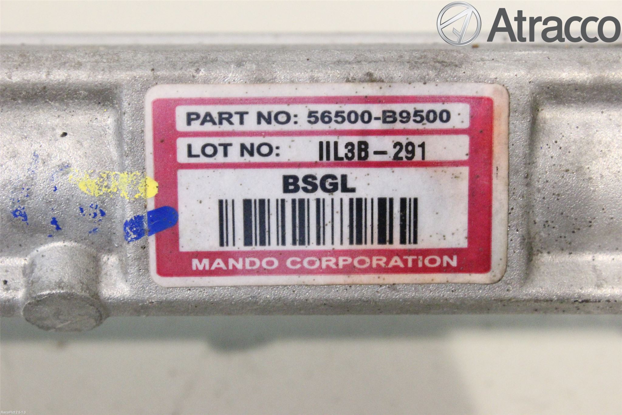 Hyundai i10 BA 14-16 Servo Snekke - Tannstang