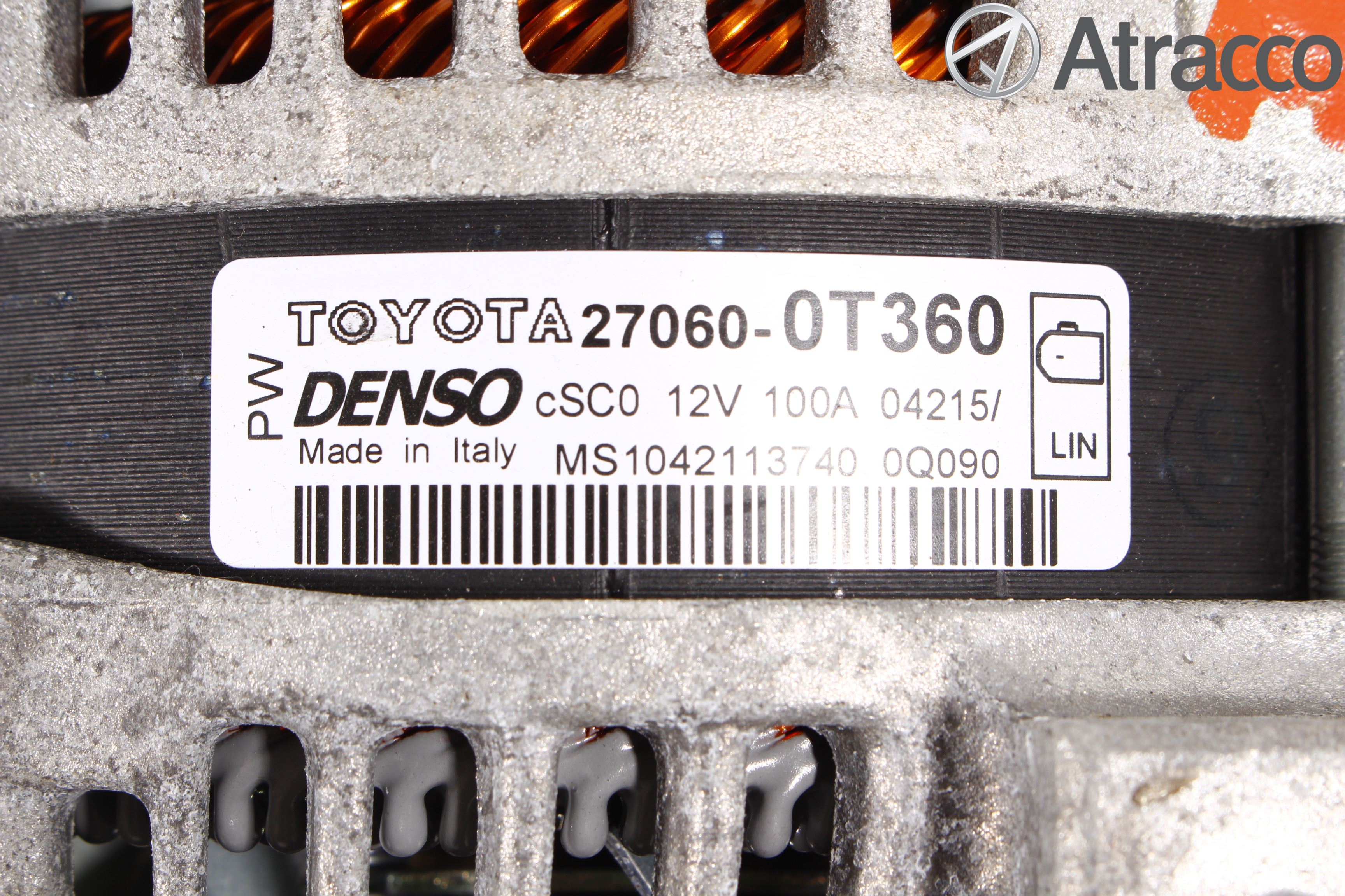 Toyota VERSO 09-18 Dynamo