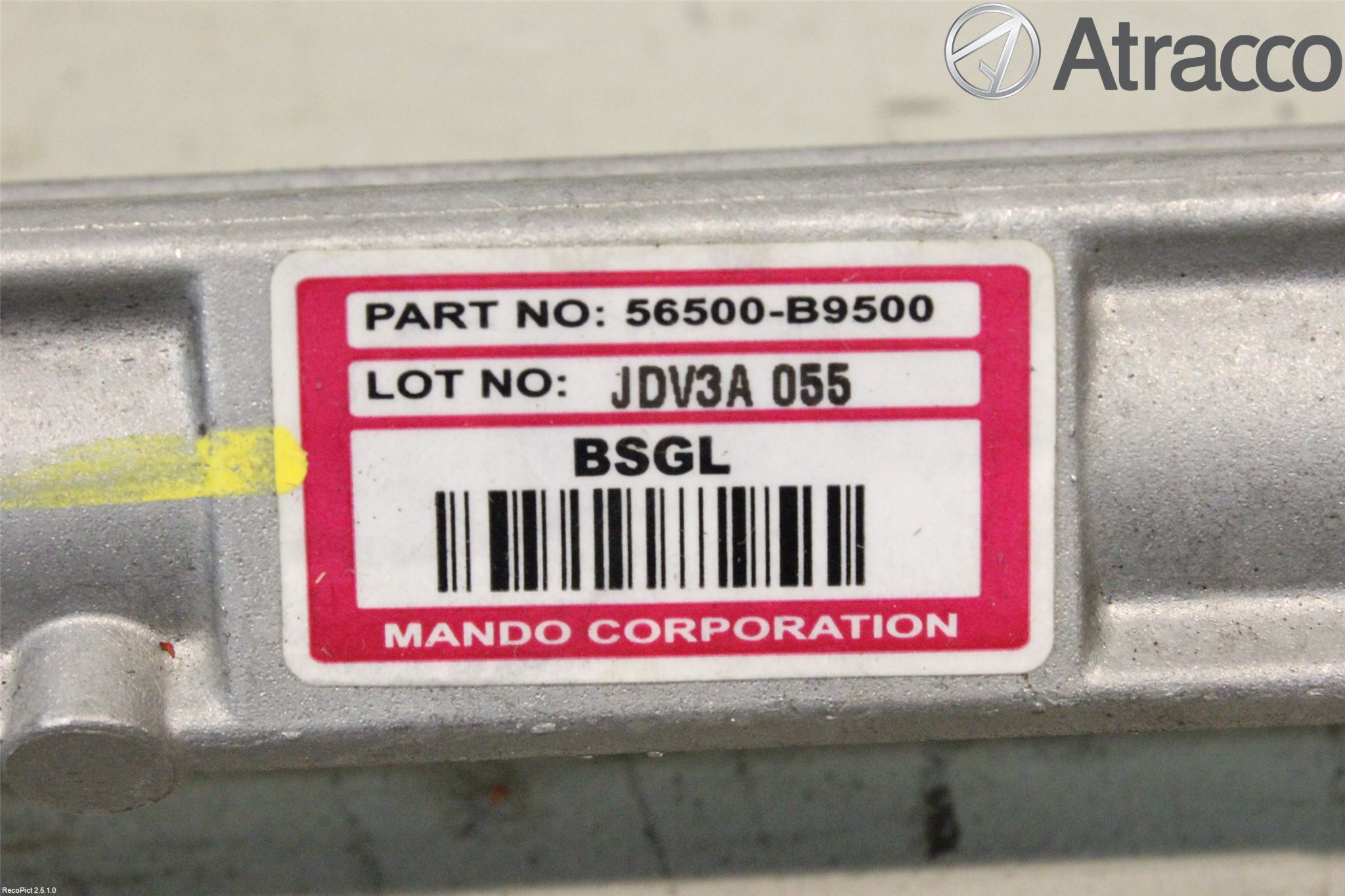 Hyundai i10 BA 14-16 Servo Snekke - Tannstang