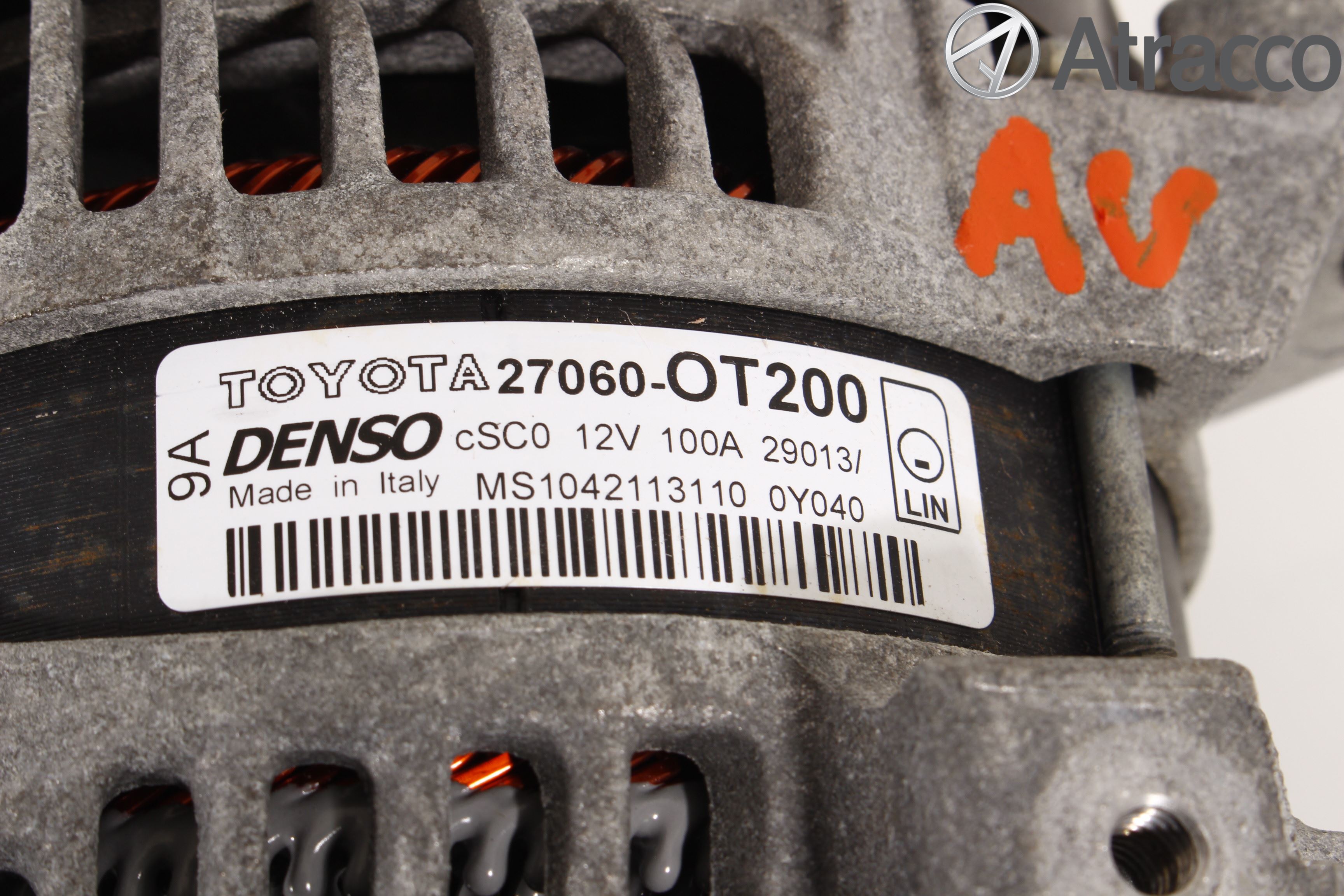 Toyota AURIS 13-19 Dynamo