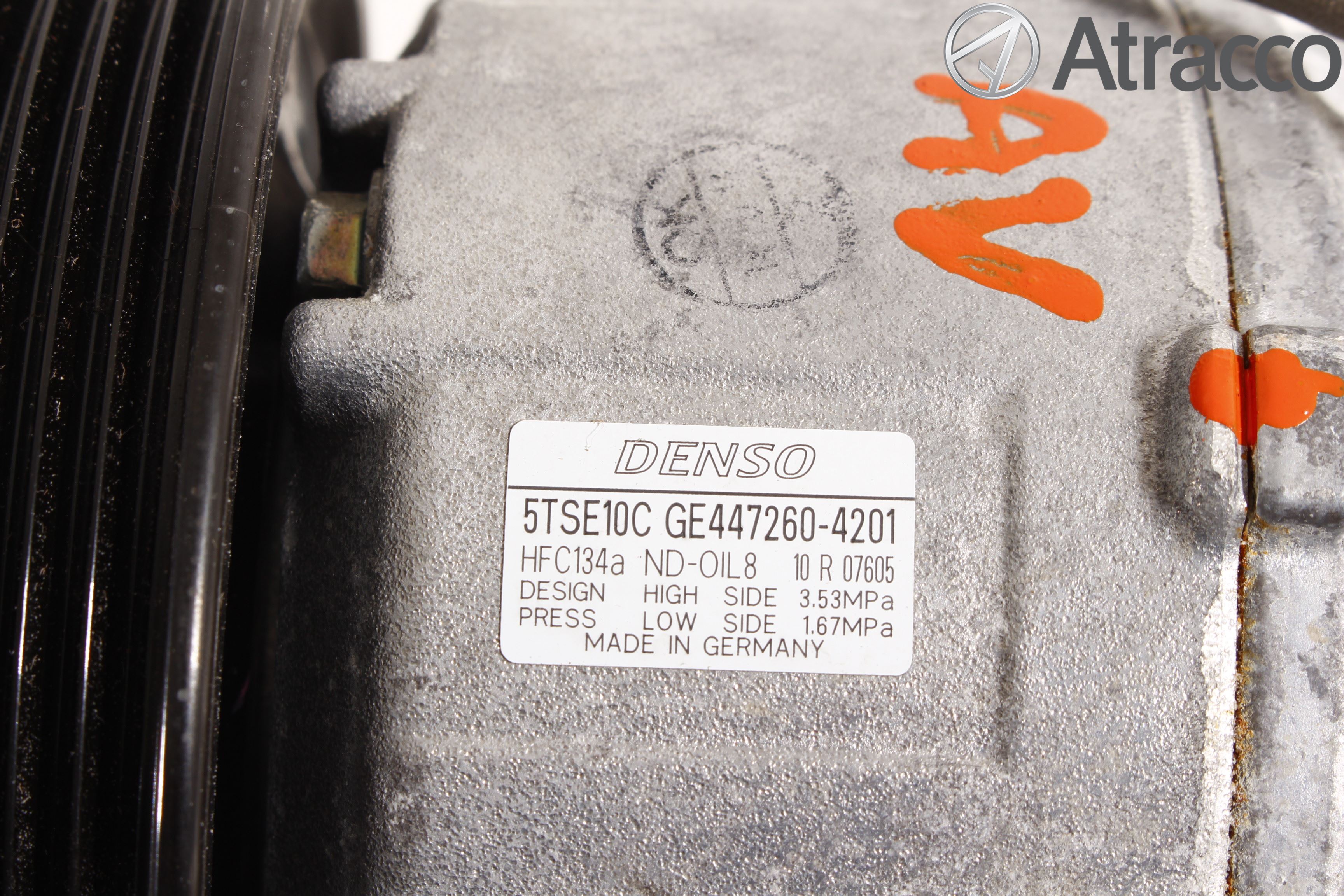 Toyota YARIS XP130 15-20 Varme Ac Kompressor