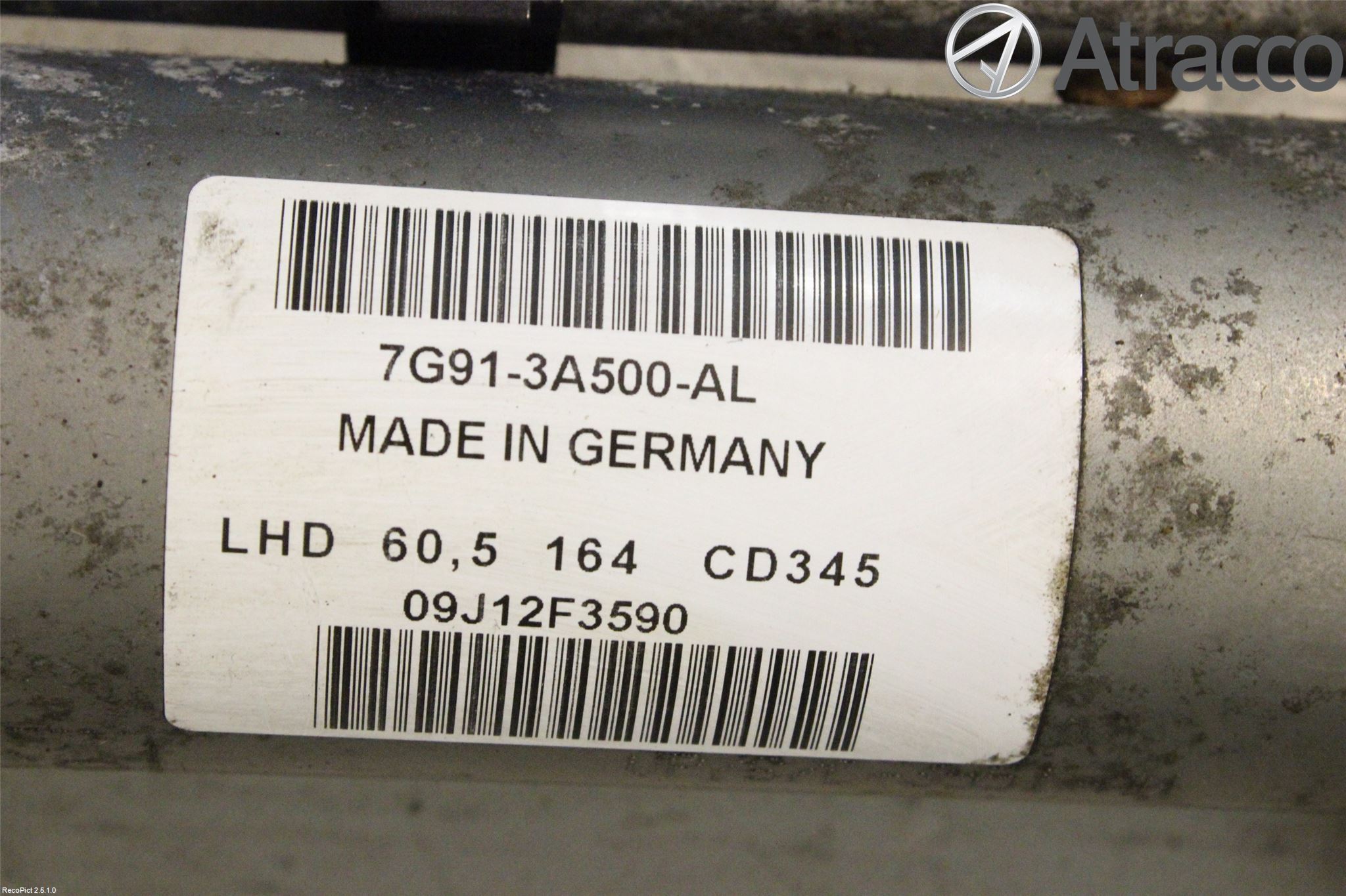 Ford MONDEO 07-15 Servo Snekke - Tannstang