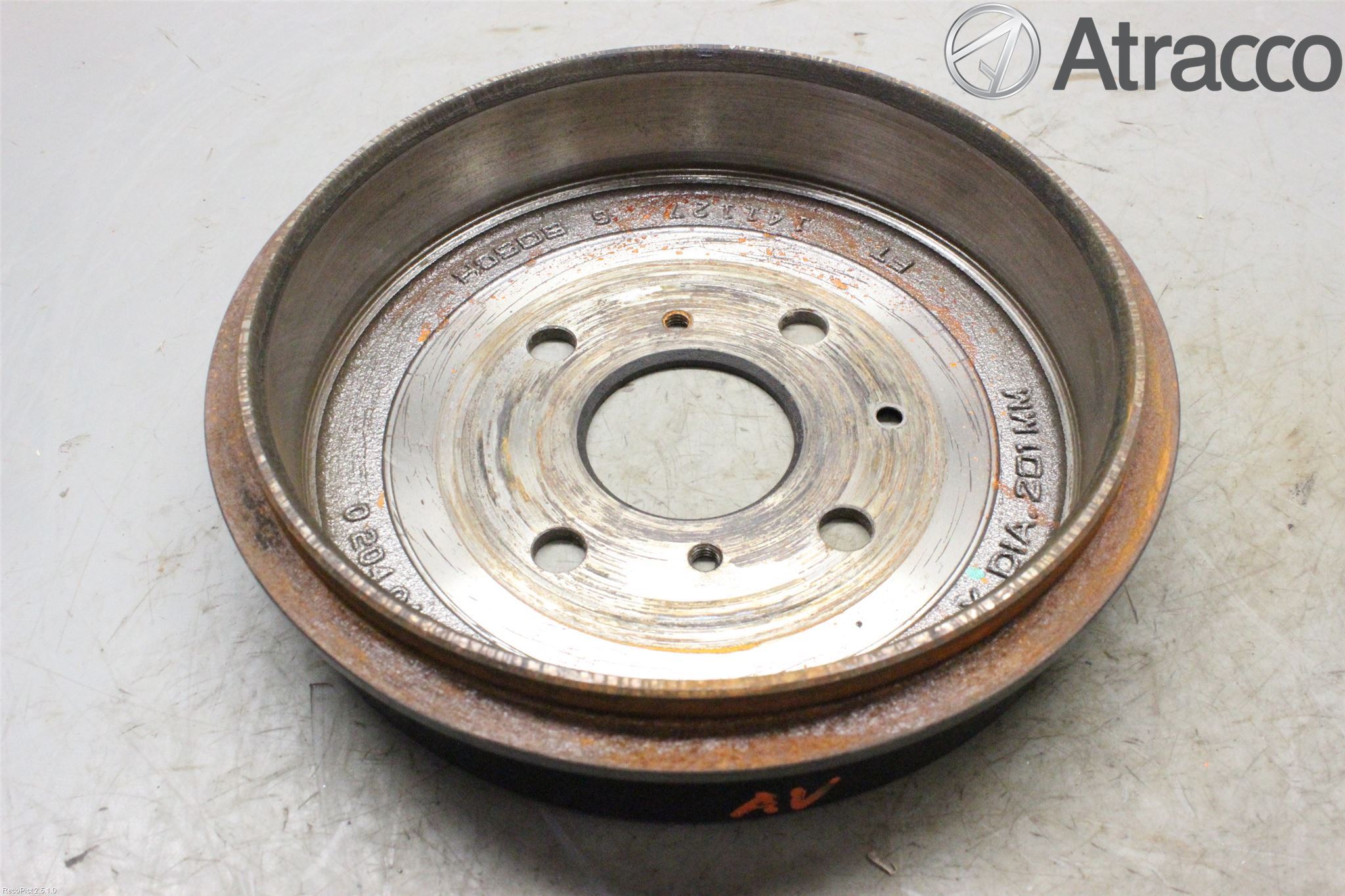 Toyota AYGO 15-21 Bremsetrommel Bak