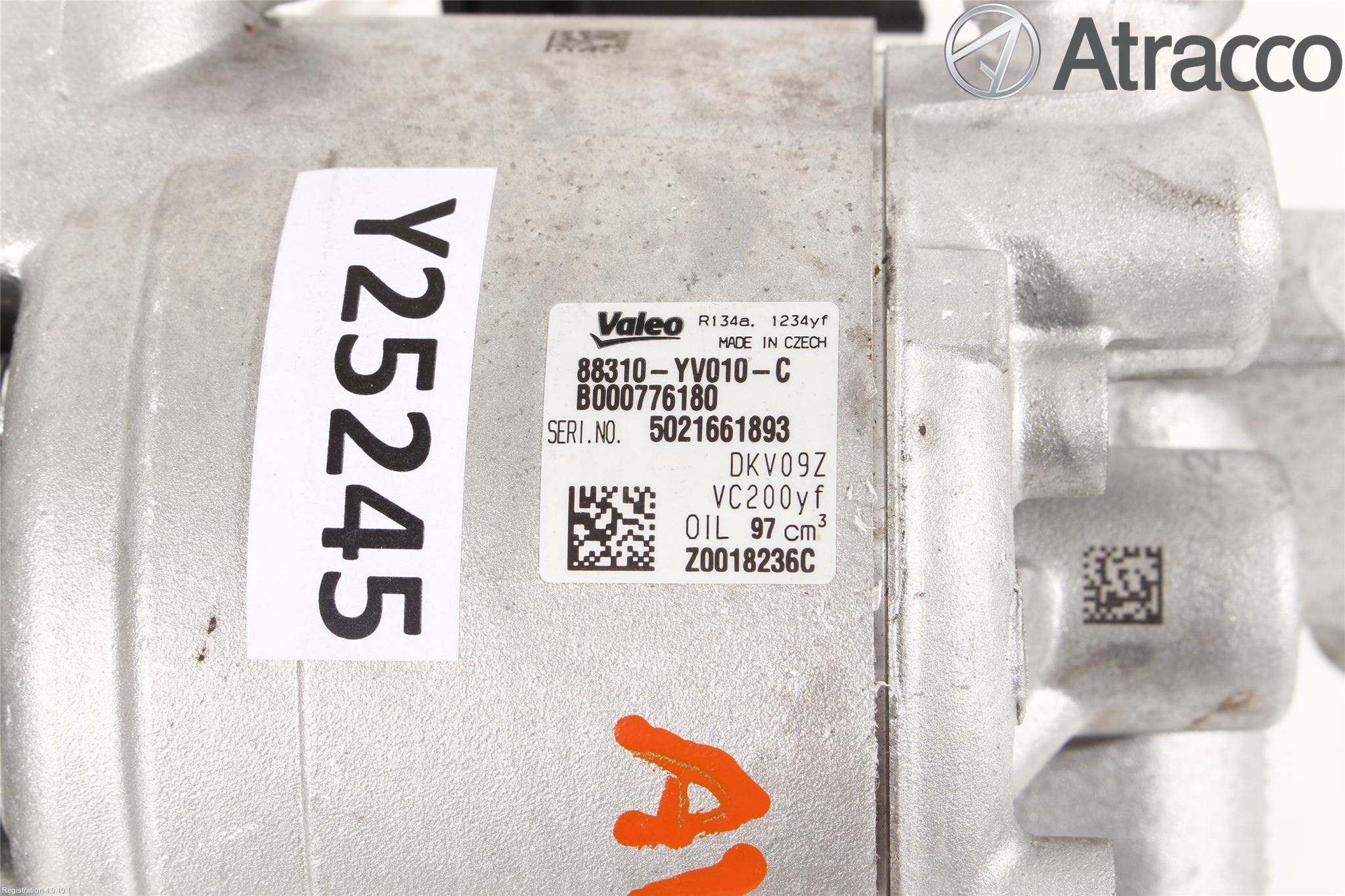 Toyota AYGO 15-21 Varme Ac Kompressor