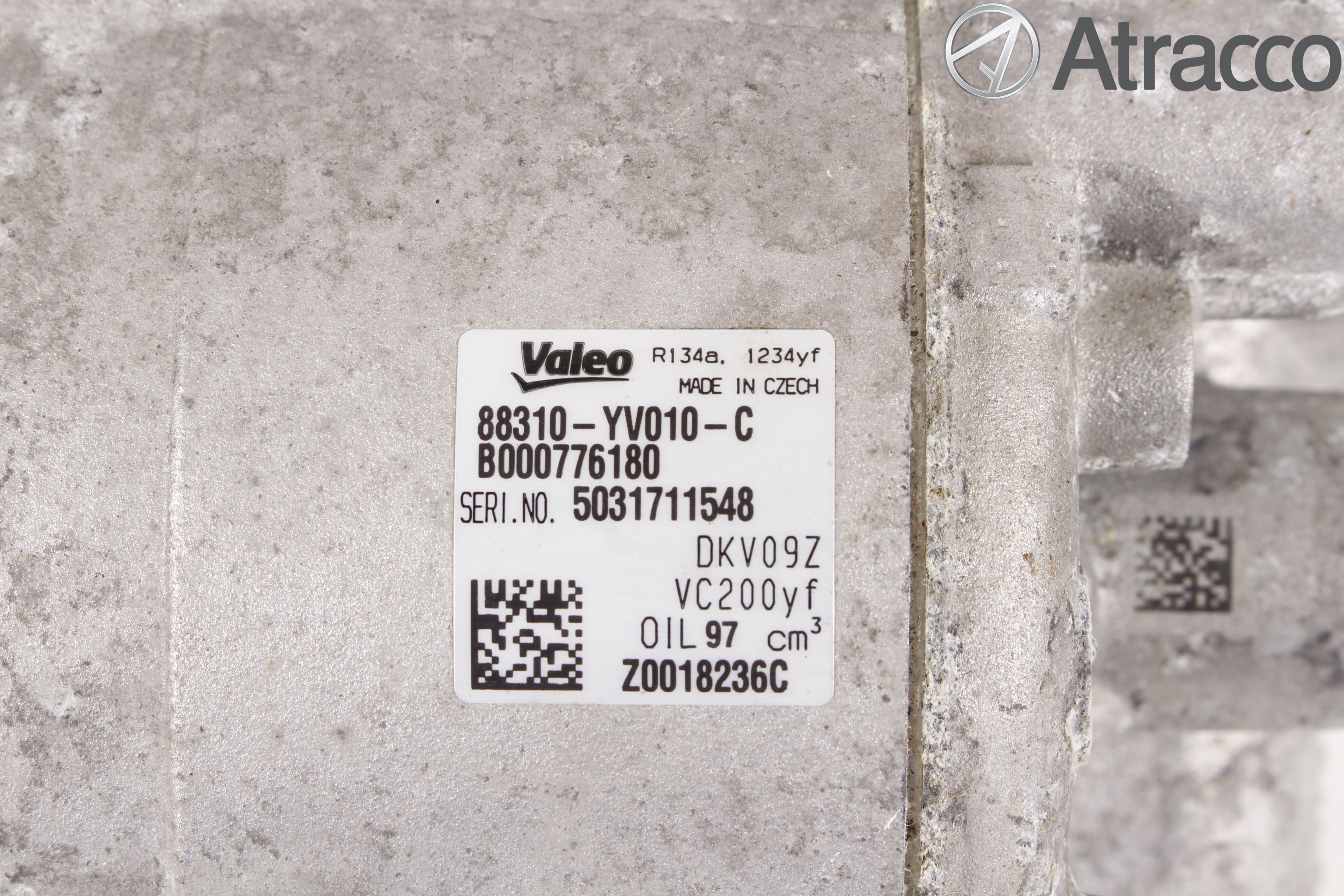 Toyota AYGO 15-21 Varme Ac Kompressor