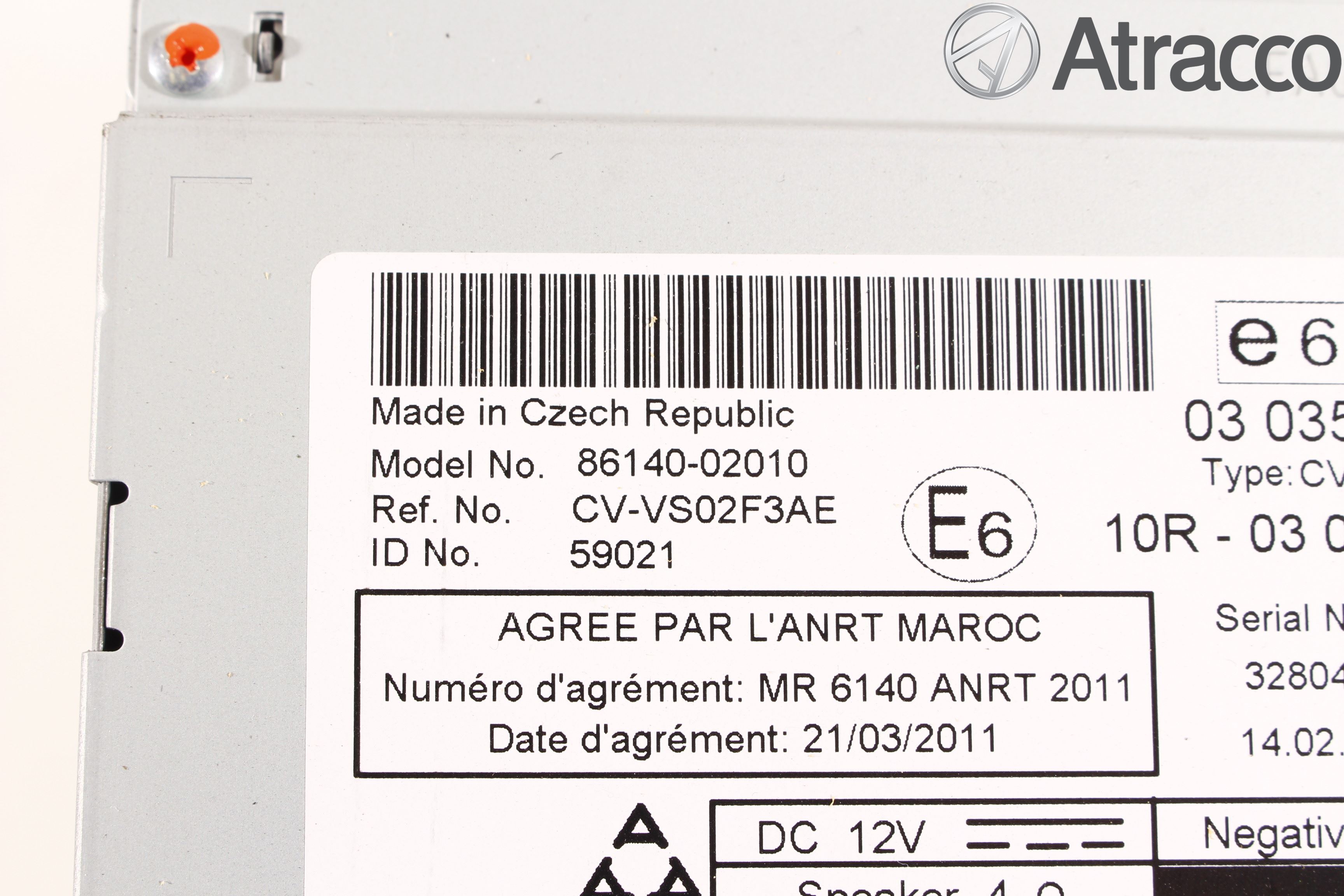 Toyota AURIS 13-19 Stereo Radio Med Cd