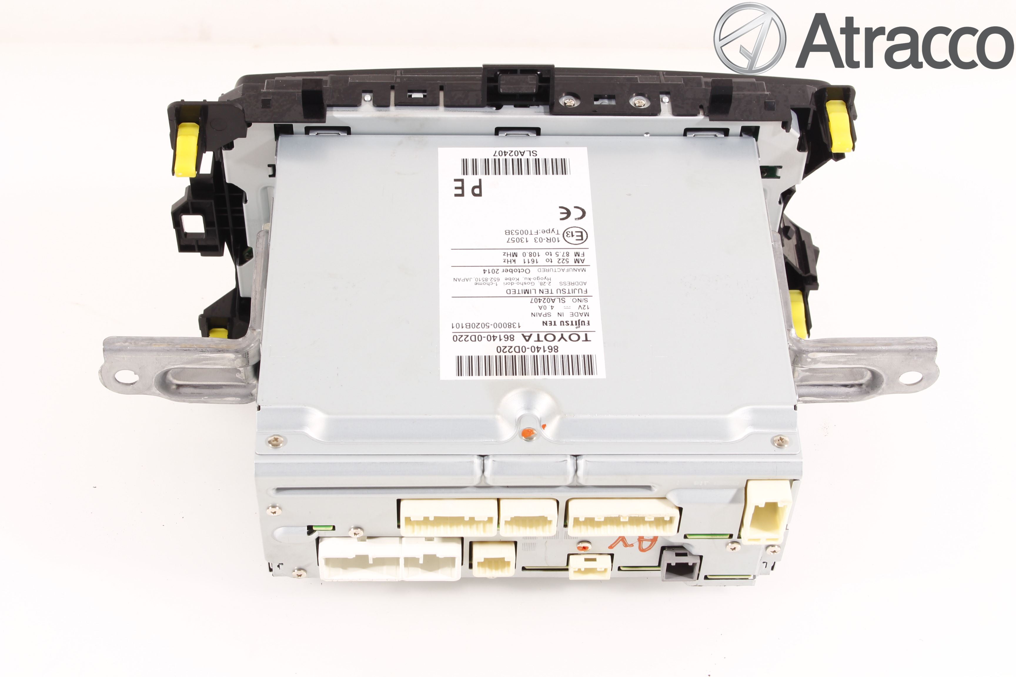 Toyota YARIS XP130 15-20 Stereo Radio Med Cd