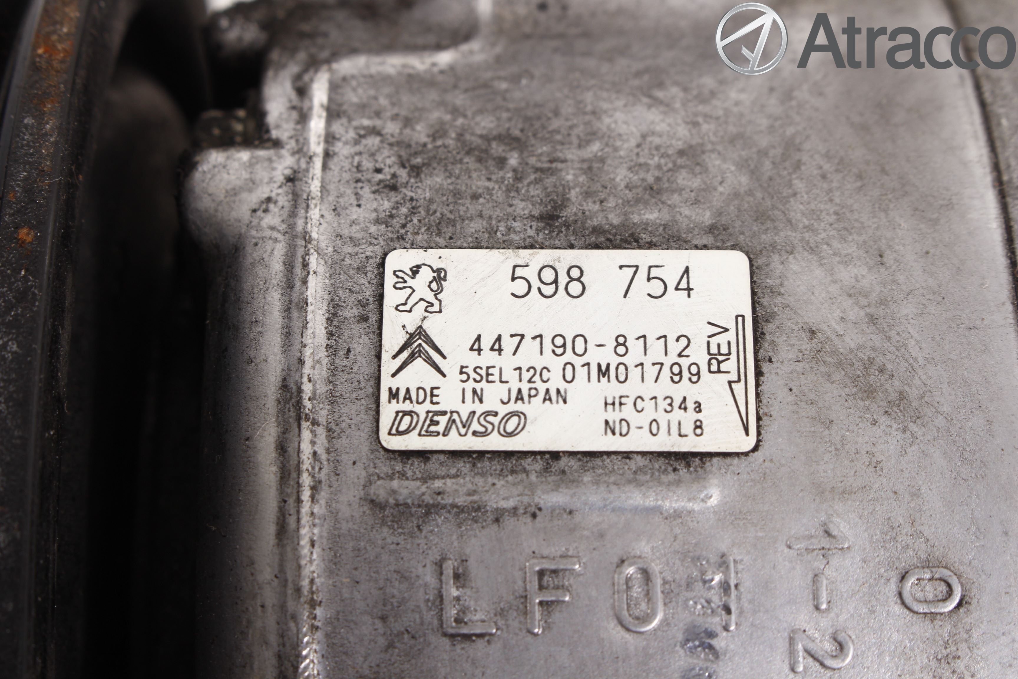 Peugeot 308 08-13 Varme Ac Kompressor