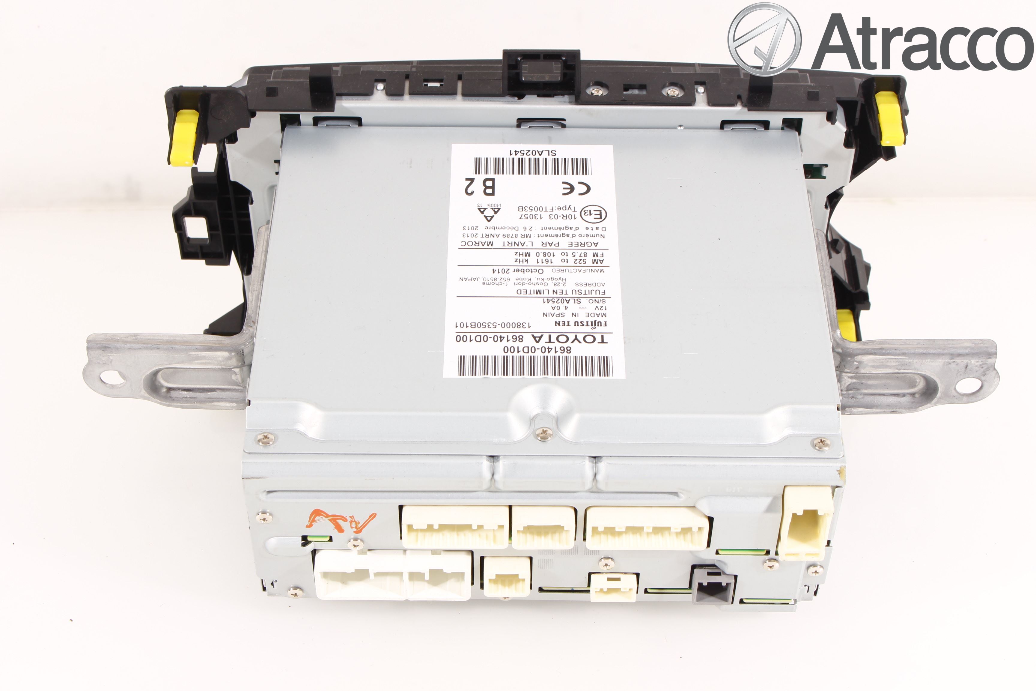 Toyota YARIS XP130 15-20 Stereo Radio Med Cd