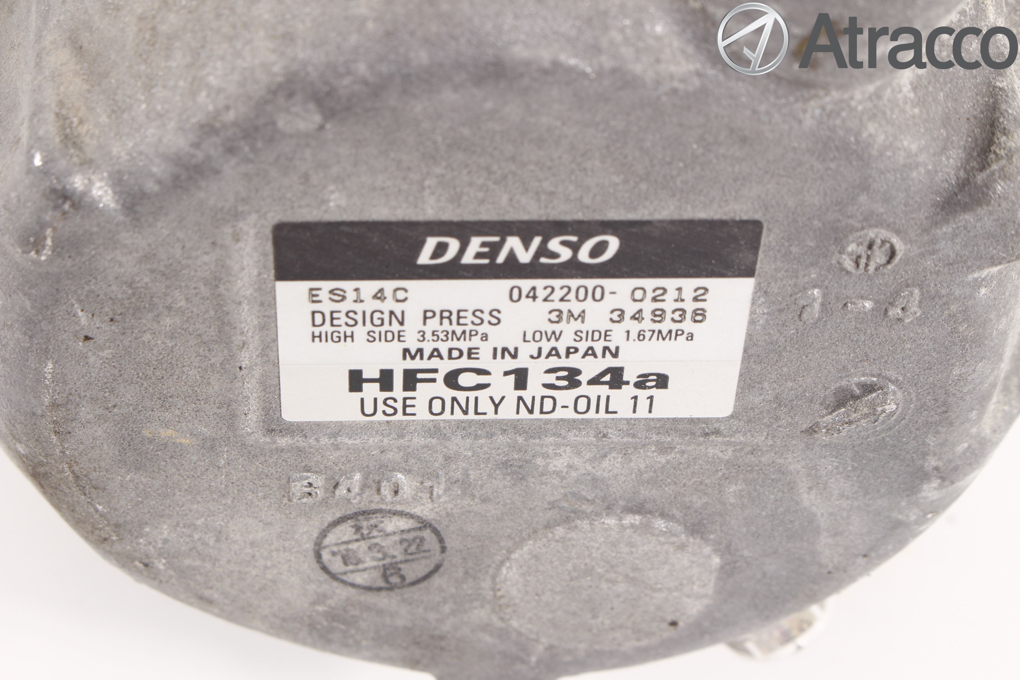 Toyota PRIUS ZVW30 09-20 Varme Ac Kompressor