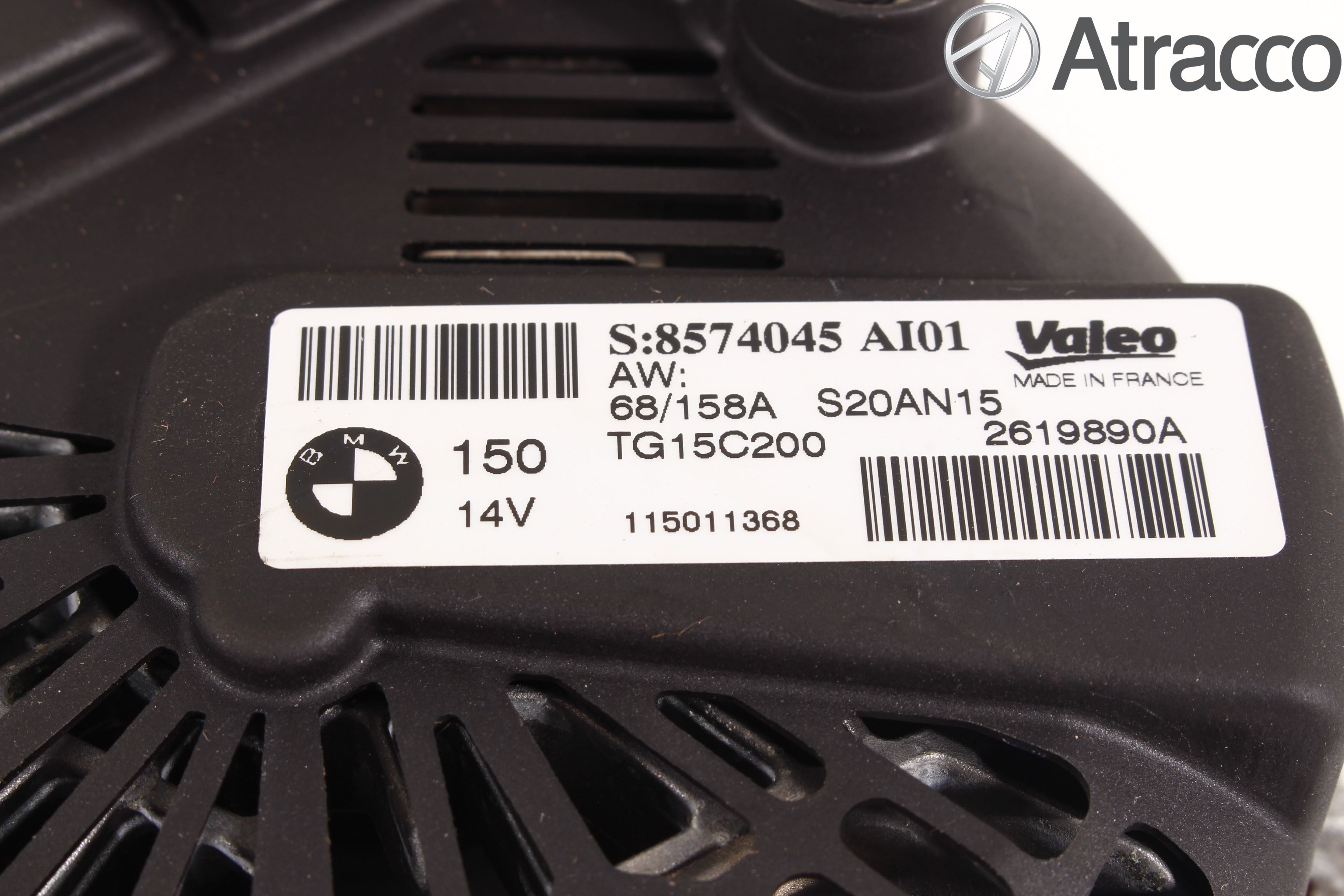 Toyota AVENSIS 16-18 Dynamo