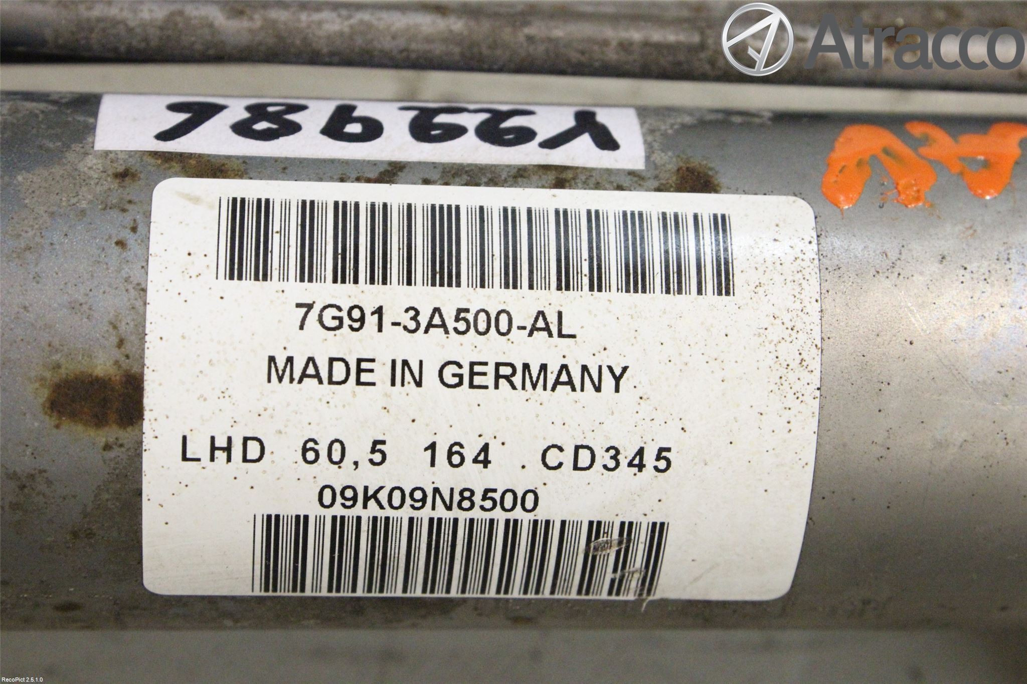 Ford MONDEO 07-15 Servo Snekke - Tannstang