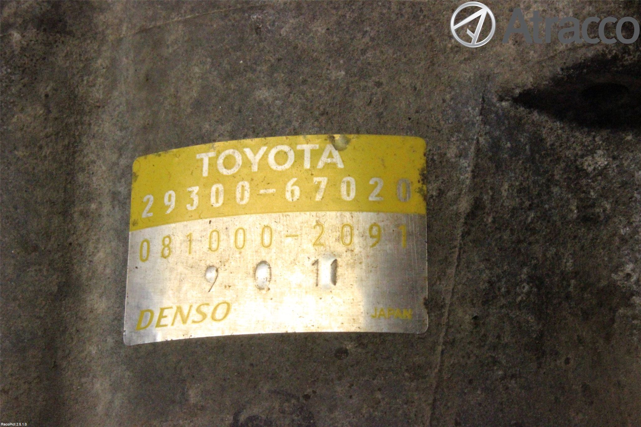 Toyota HILUX 05-16 Vacuumpumpe
