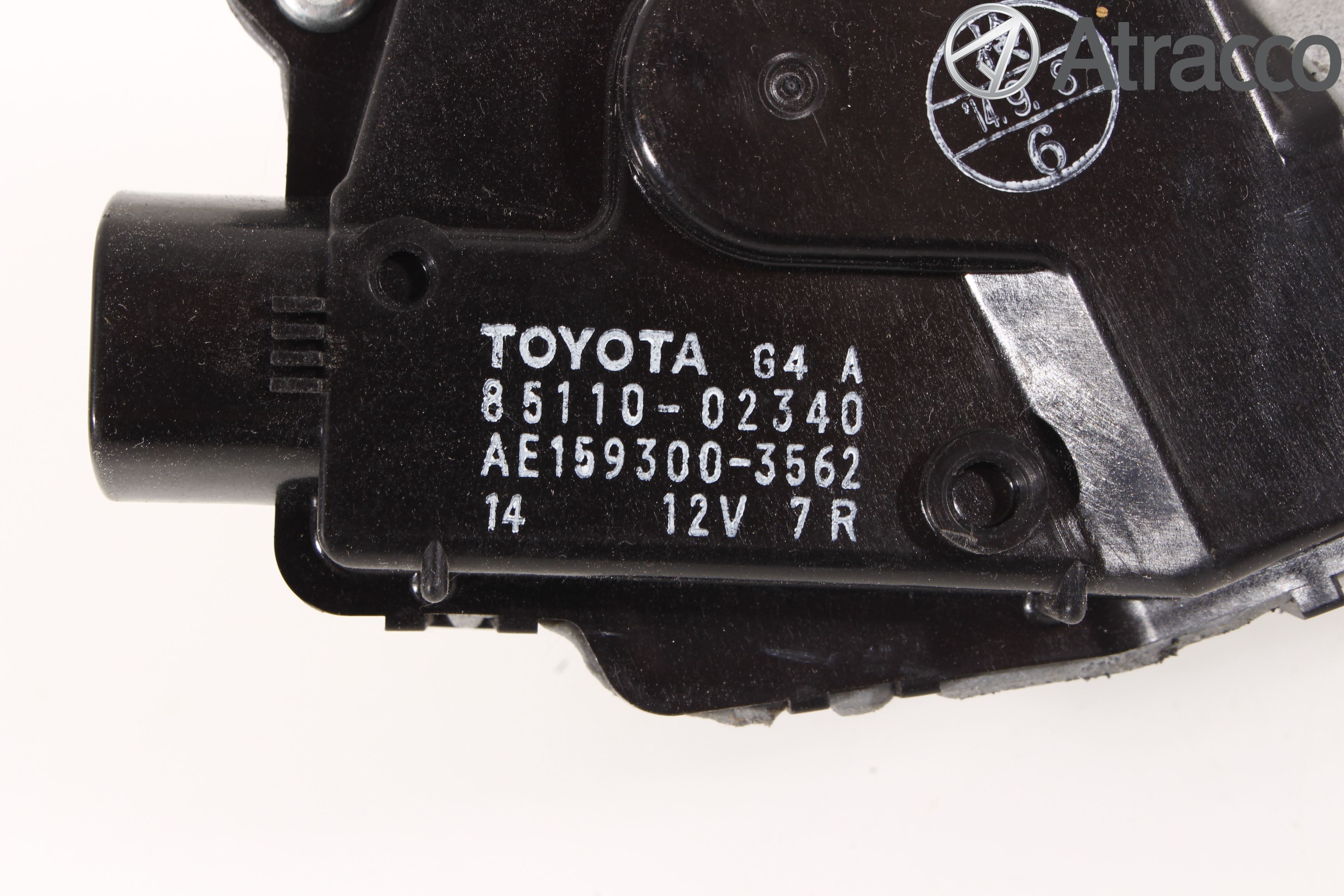 Toyota AURIS 13-19 Viskermotor Frontrute