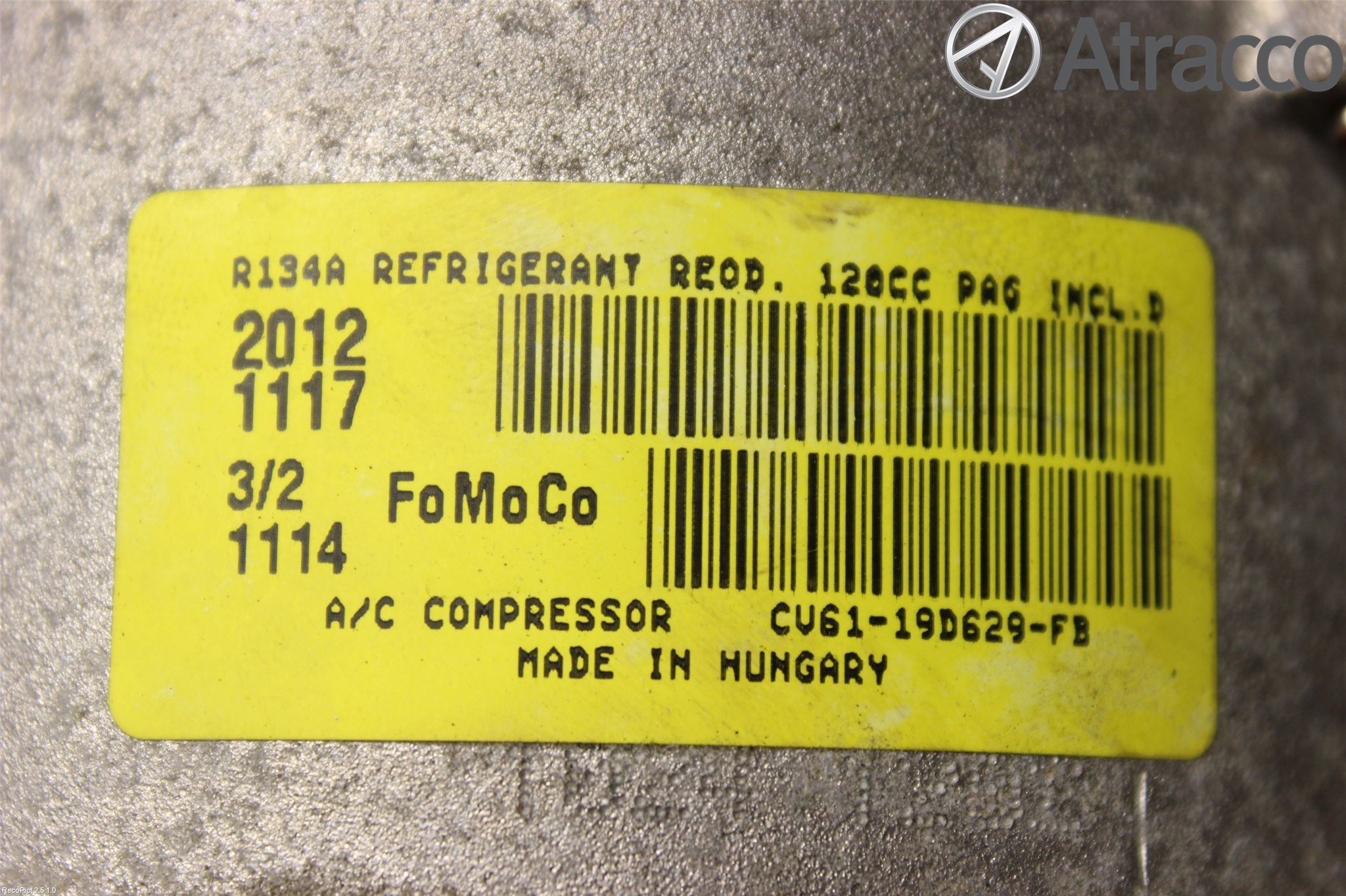 Ford FOCUS 11-14 Varme Ac Kompressor