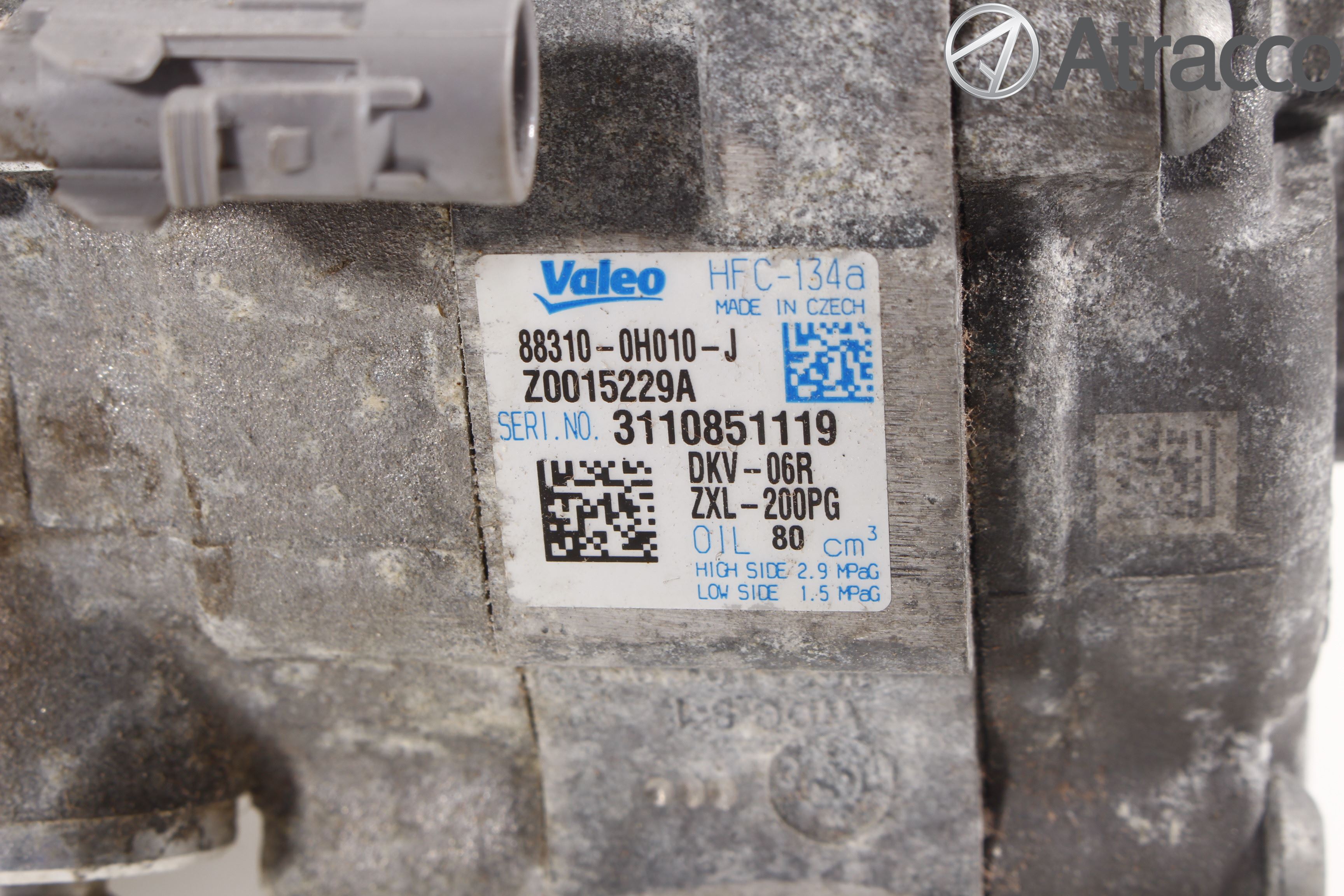 Toyota AYGO 06-14 Varme Ac Kompressor