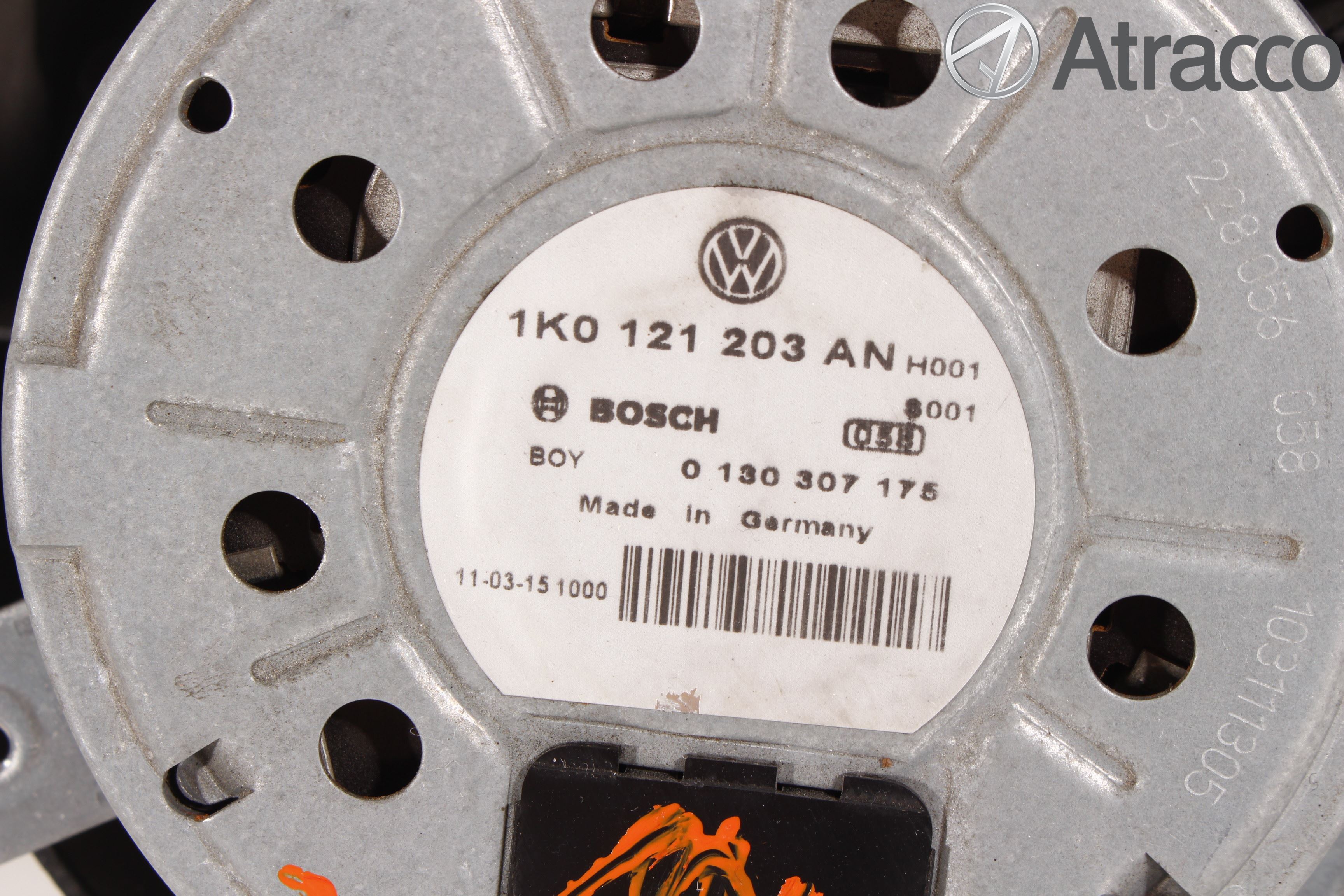 Volkswagen VW GOLF VI 09-13 Kjølevifte Elektrisk