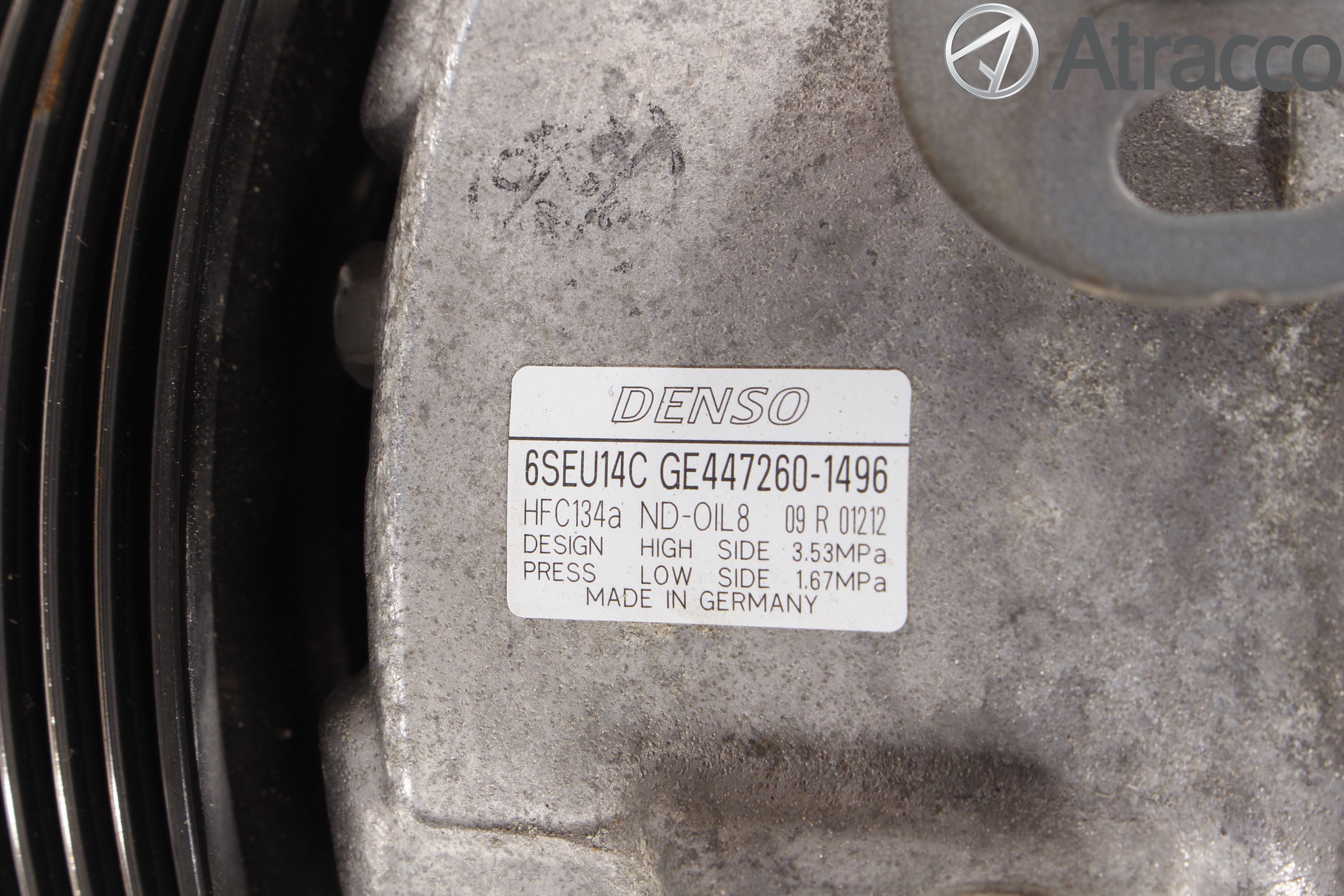 Toyota VERSO 09-18 Varme Ac Kompressor
