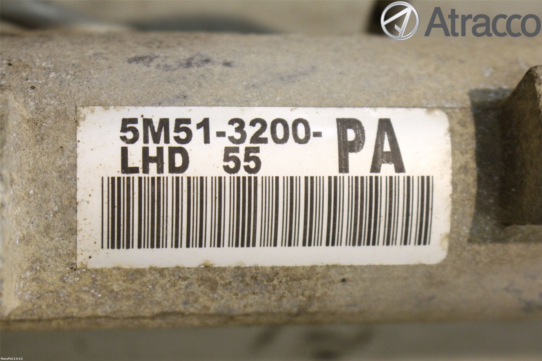 Ford FOCUS 08-11 Servo Snekke - Tannstang