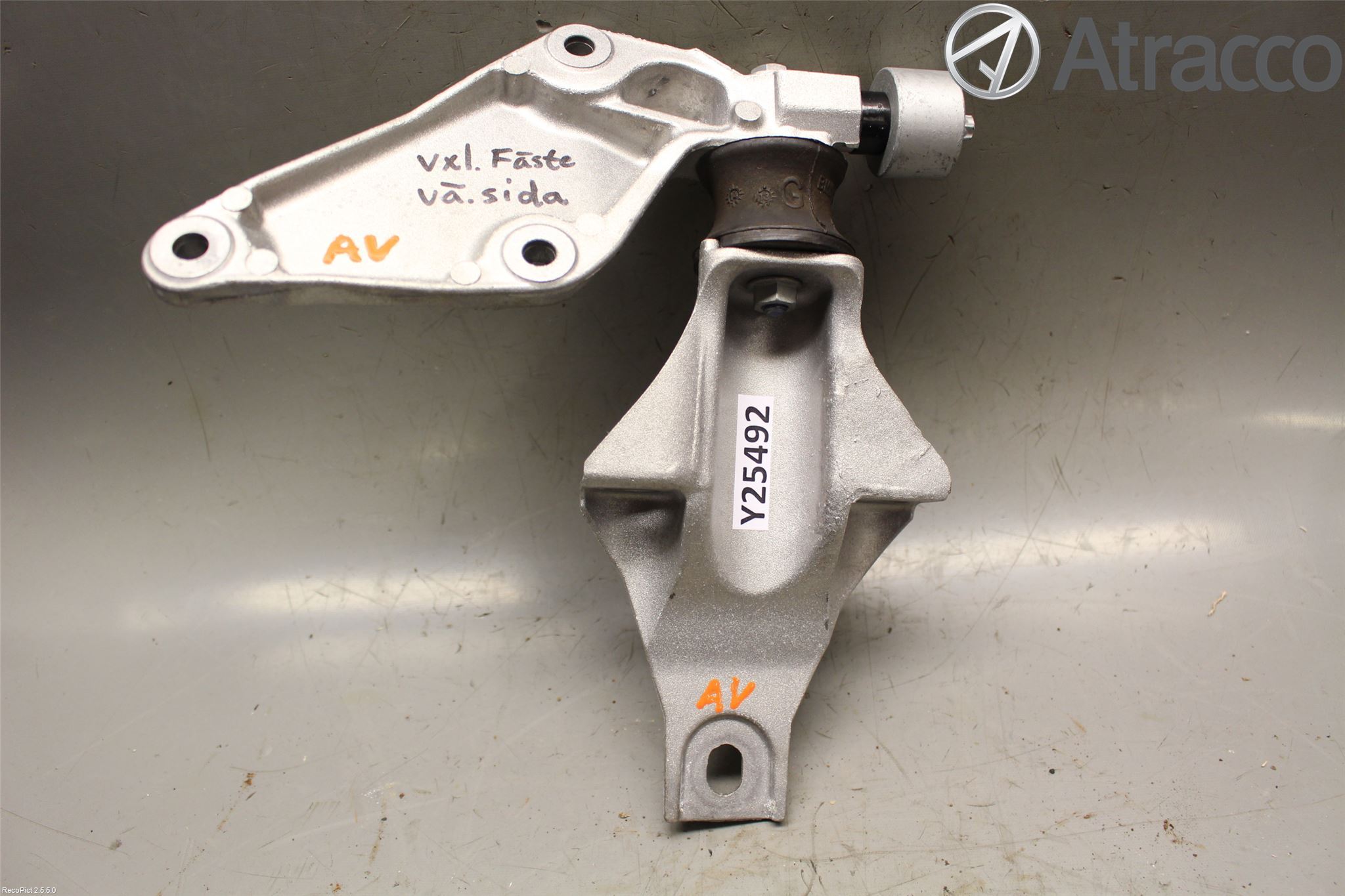 BMW 5 F10/F11/F18 09-17 Gearkasse Feste Stål-Alu